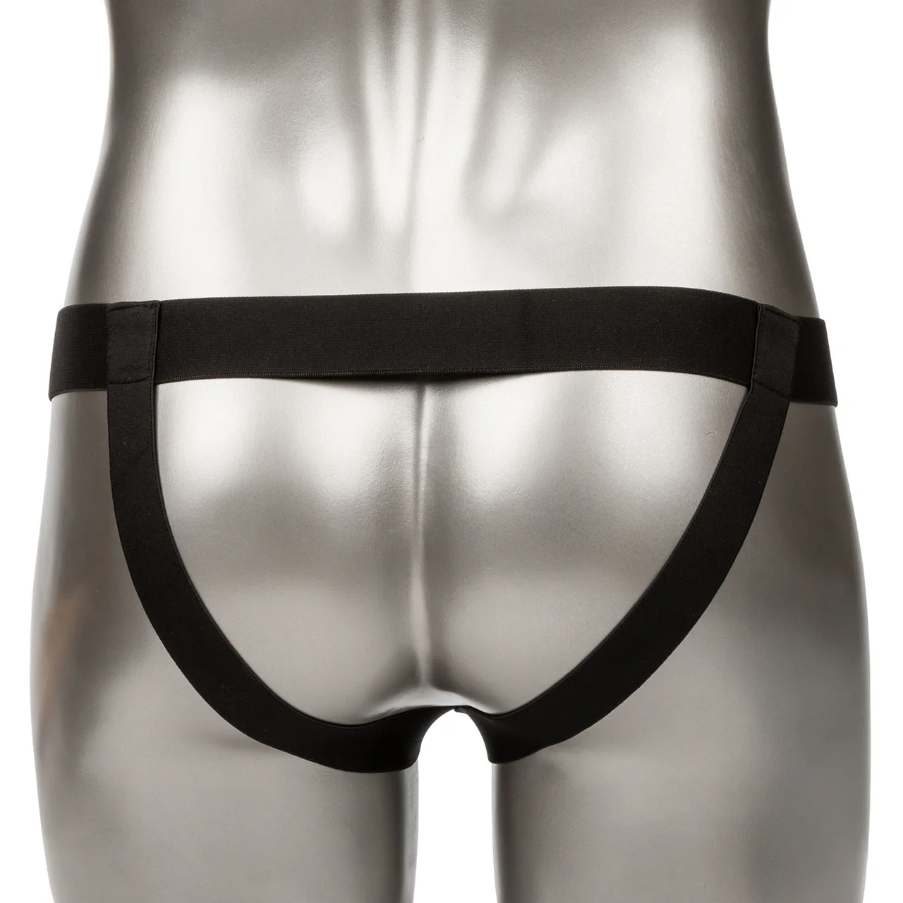 Performance Maxx Silicone 6.25" Hollow Penis Extension With Harness By CalExotics - Chocolate - Image 10