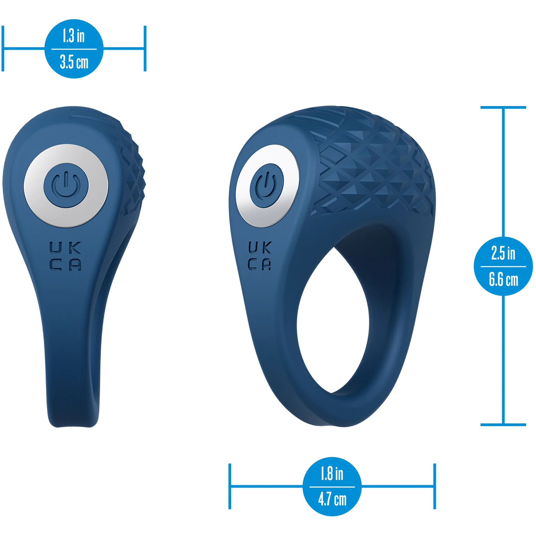 Performance Plus Flex Pro Vibrating Silicone Cock Ring By Blush - Image 14