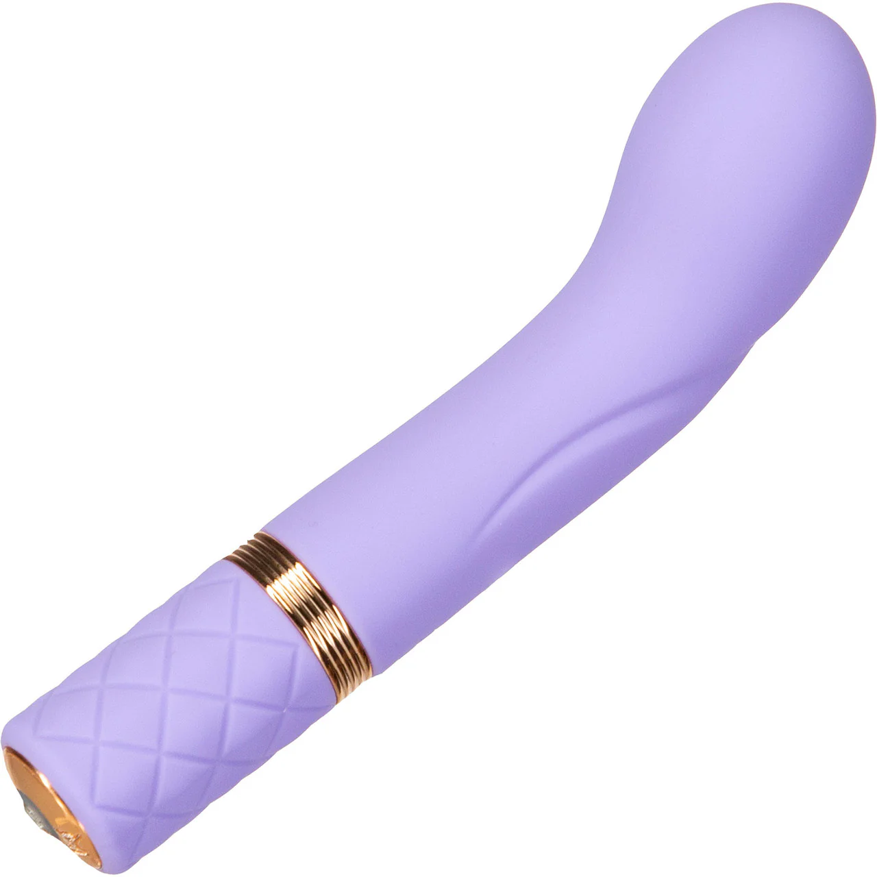 Pillow Talk Racy Special Edition Silicone G-Spot Vibrator - Purple & Rose Gold
