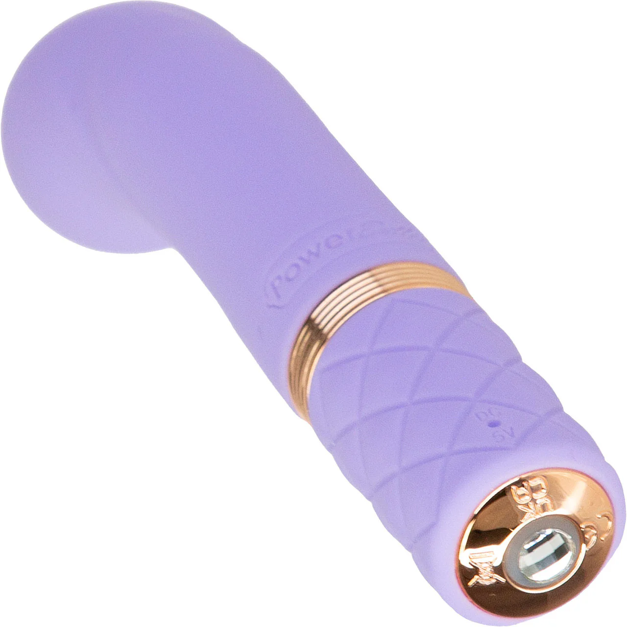 Pillow Talk Racy Special Edition Silicone G-Spot Vibrator - Purple & Rose Gold - Image 3