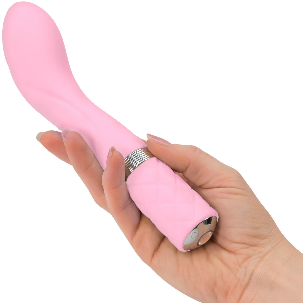 Pillow Talk Sassy Silicone Rechargeable G-Spot Vibrator - Pink - Image 2