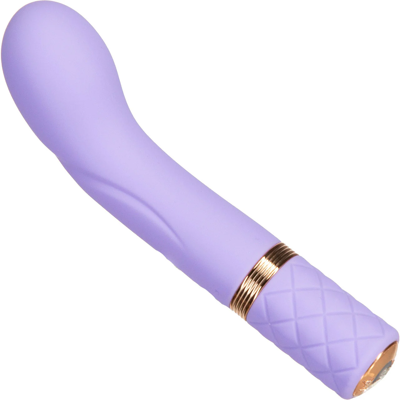 Pillow Talk Sassy Special Edition Silicone G-Spot Vibrator - Purple & Rose Gold - Image 4