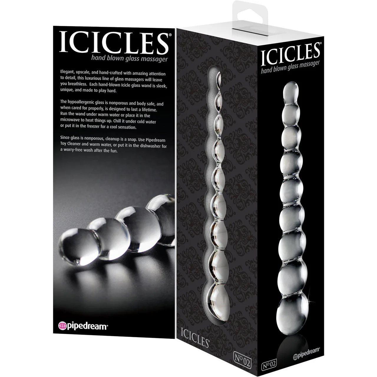 Icicles No. 2 Glass Dildo - Image 4