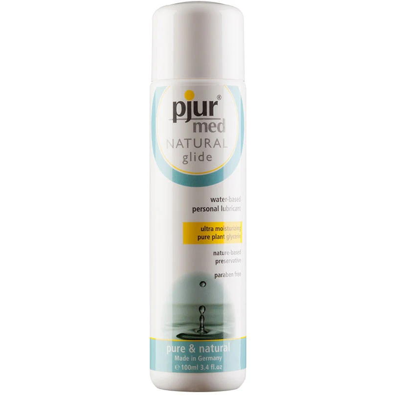 Pjur Med Natural Glide Water Based Lubricant 3.4 oz / 100 ml