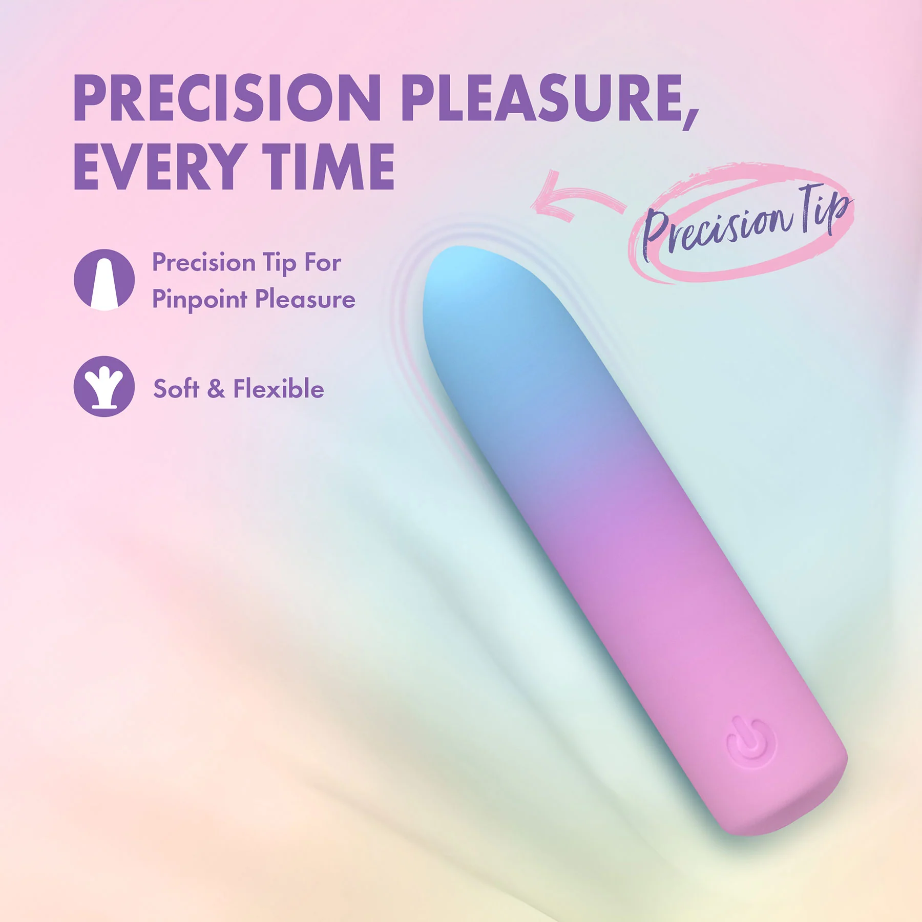 Play With Me Bullet Rechargeable Silicone Vibrator By Blush - Image 6