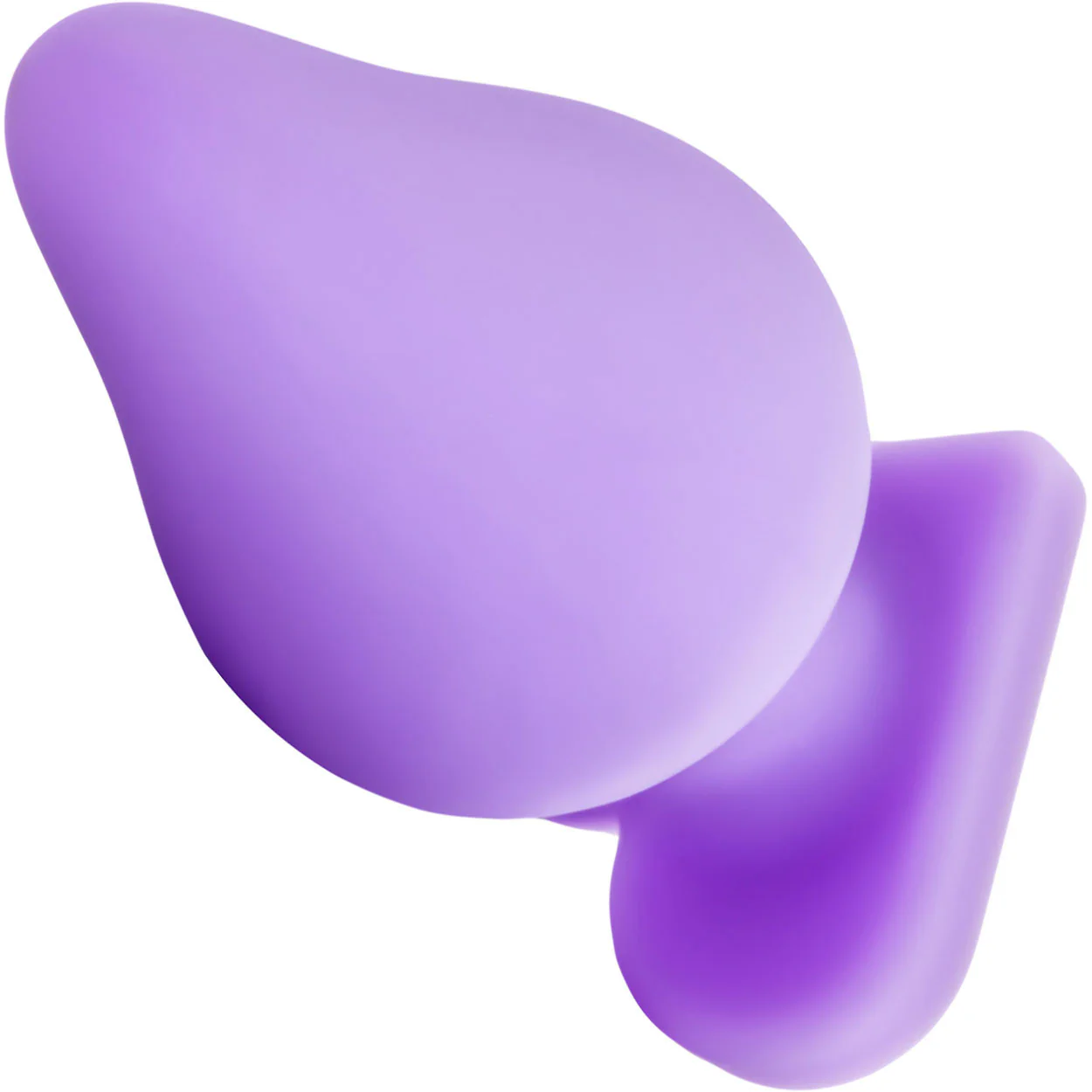 Play With Me Naughtier Candy Heart Silicone Butt Plug By Blush - Fuck Me Purple - Image 2