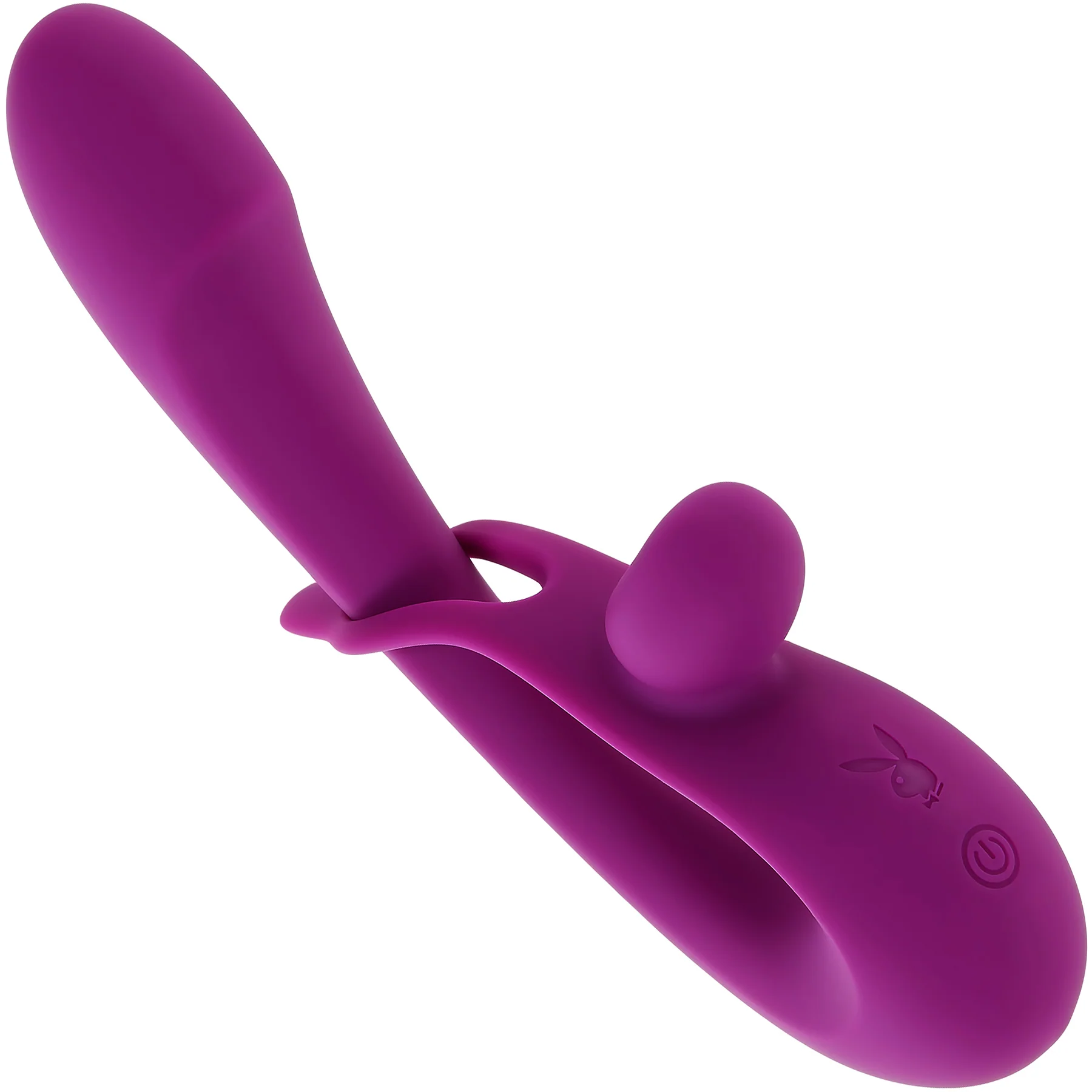 Playboy Pleasure Cha Cha Slide Rechargeable Silicone Dual Stimulation Vibrator - Image 7