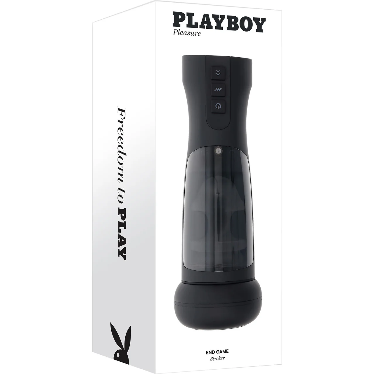 Playboy Pleasure End Game Stroking, Vibrating & Warming Penis Masturbator With UV Sanitizing Stand - Image 13