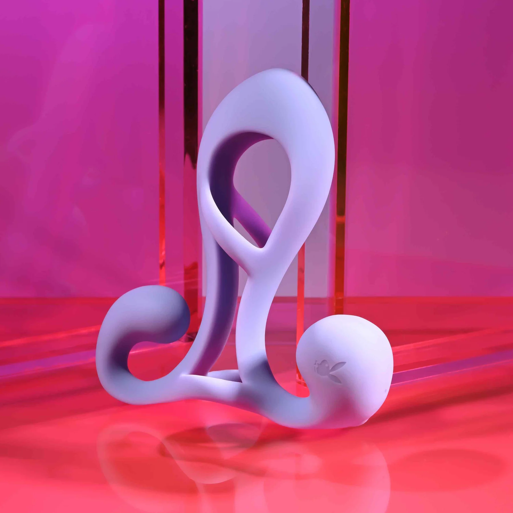 Playboy Pleasure Fantasy Cage Vibrating Silicone Penis Extension - Image 8