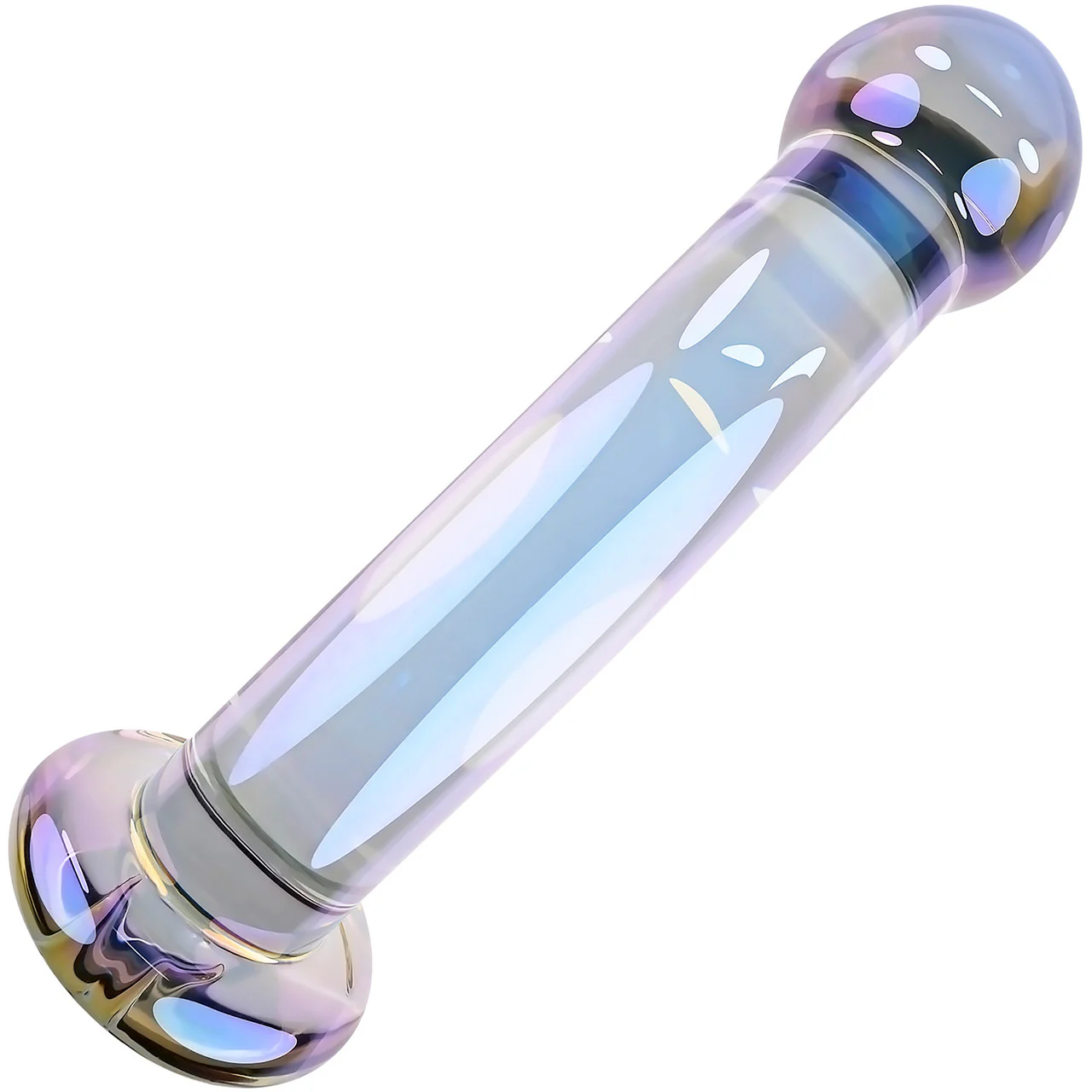 Playboy Pleasure Jewels King G-Spot & P-Spot Glass Dildo - Image 7