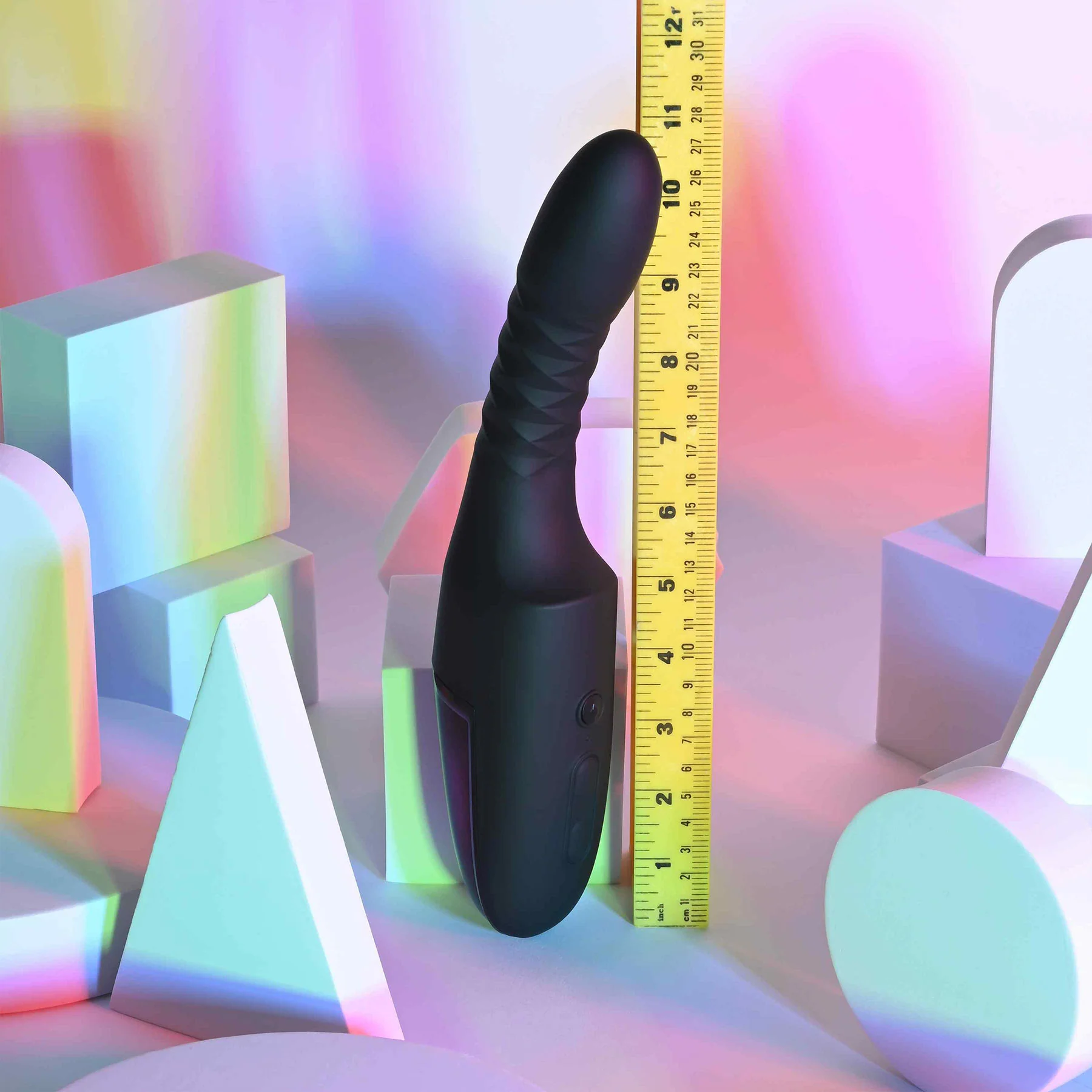 Playboy Pleasure Overdrive Waterproof Silicone Warming Vibrating Thruster - Image 2