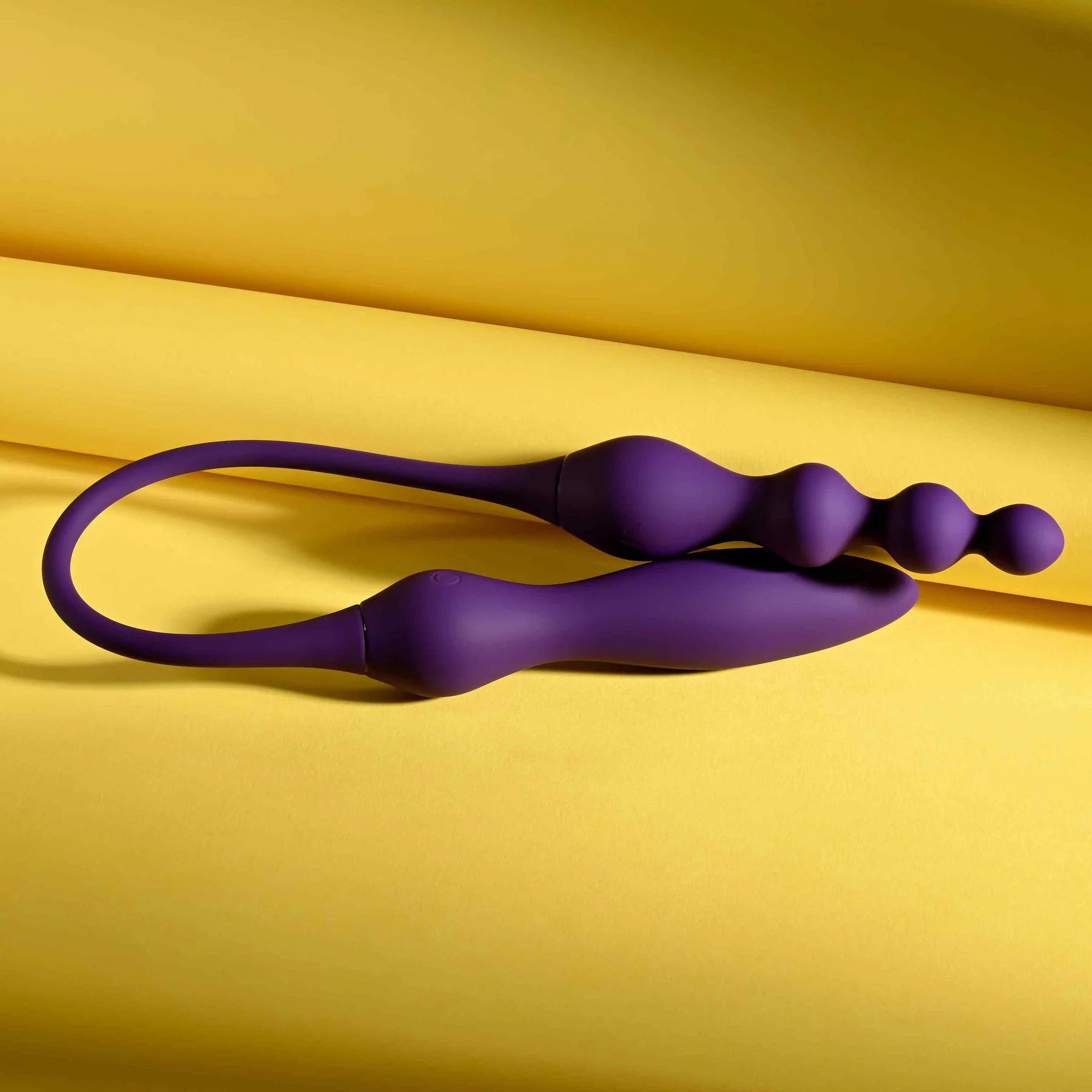 Playboy Pleasure This & That Rechargeable Silicone Double-Ended Anal Plug And Vibrator - Image 4