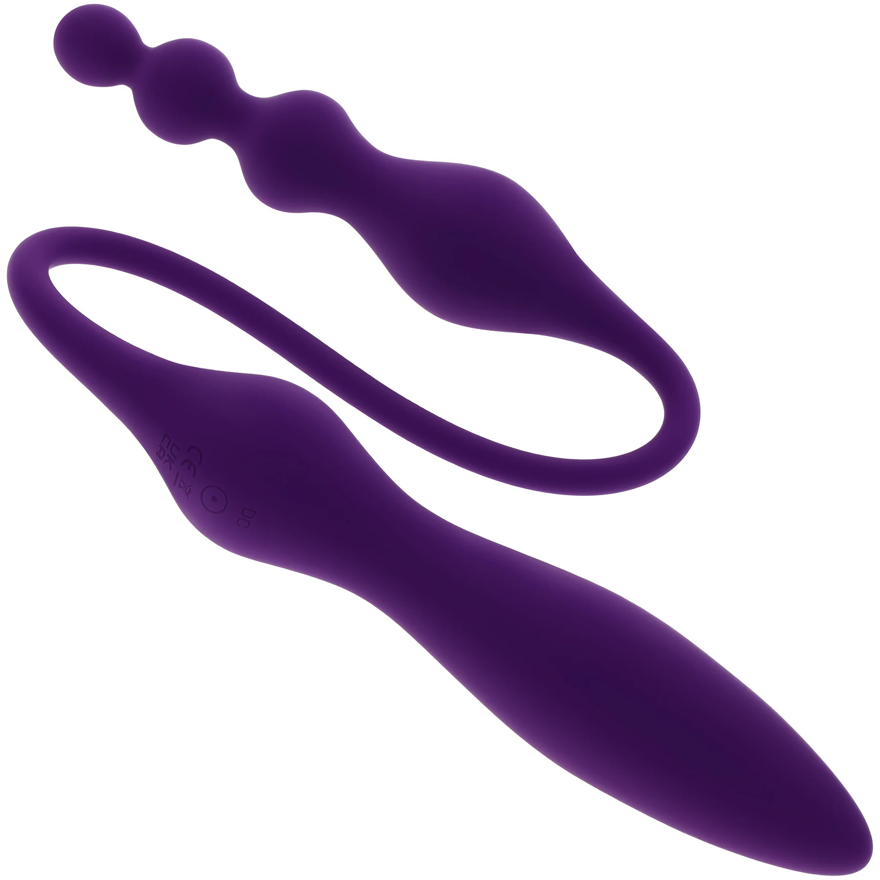 Playboy Pleasure This & That Rechargeable Silicone Double-Ended Anal Plug And Vibrator - Image 9