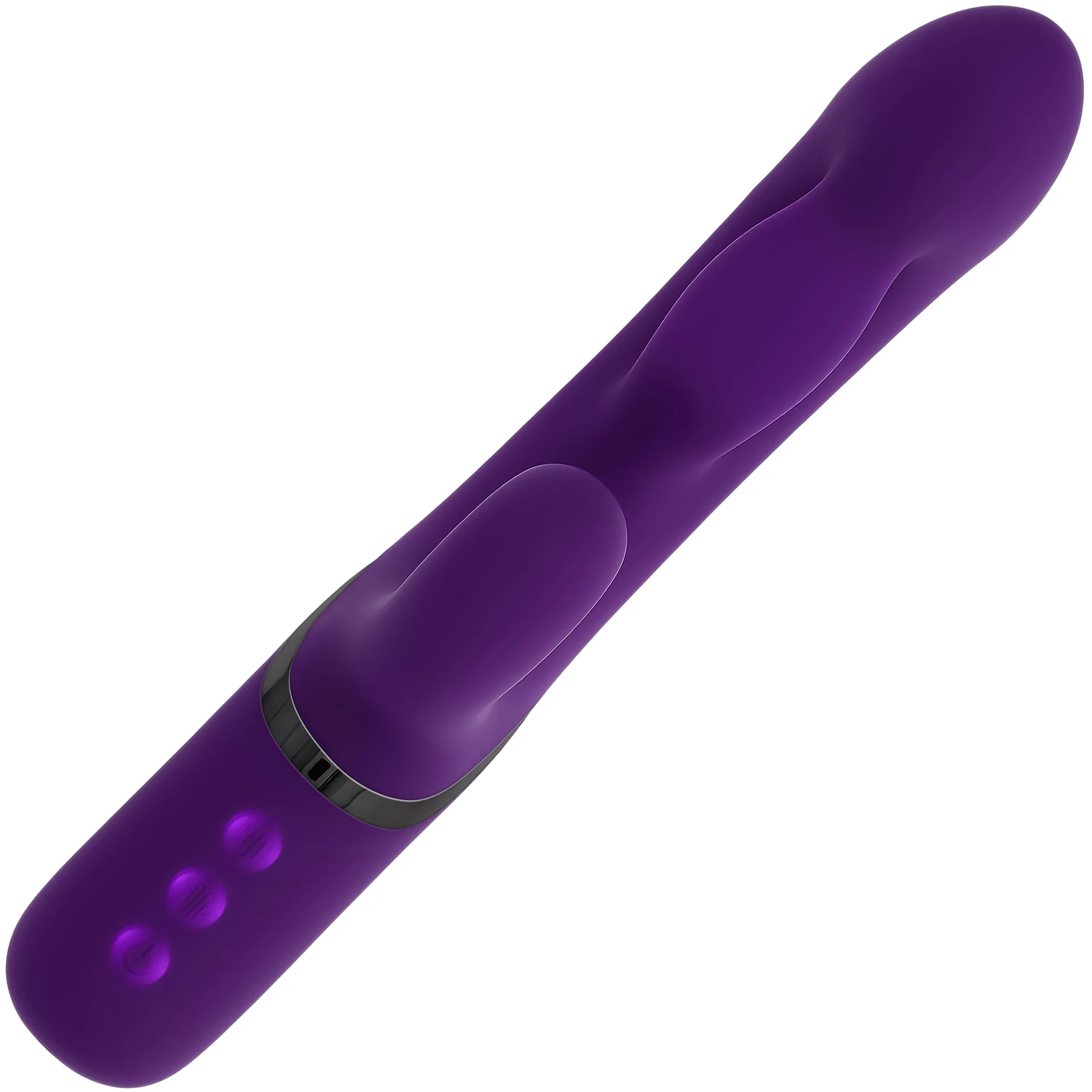 Pleasure Puff Inflating Rechargeable Silicone Rabbit Vibrator By Evolved Novelties - Image 11