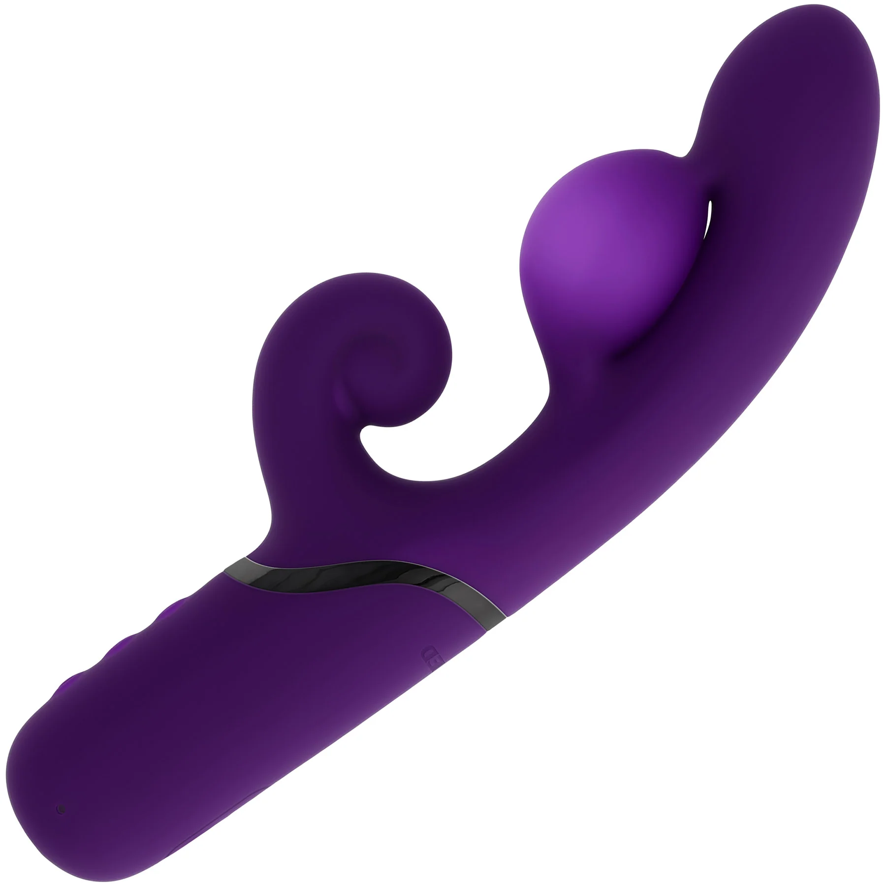 Pleasure Puff Inflating Rechargeable Silicone Rabbit Vibrator By Evolved Novelties - Image 7