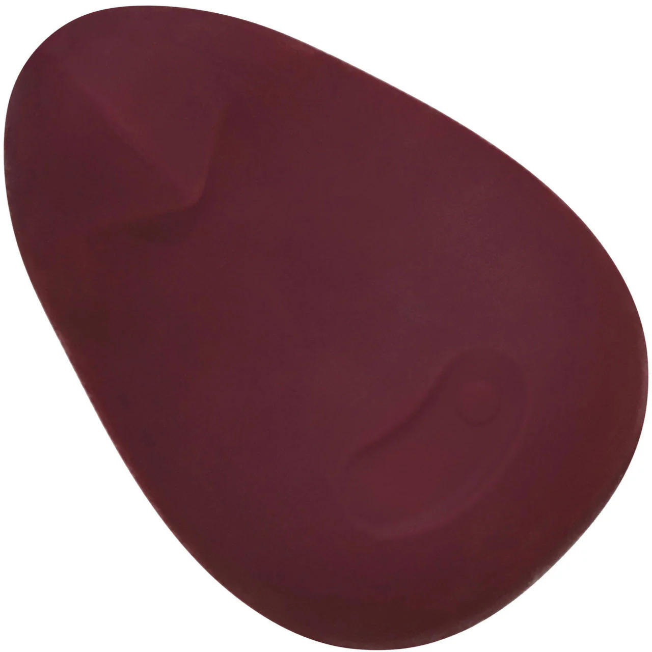 POM Silicone Rechargeable Flexible Waterproof Vibrator by Dame - Plum - Image 3