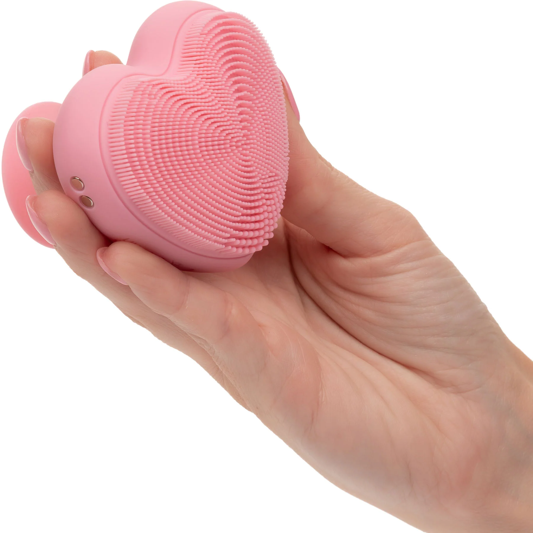 Posh™ Kiss Me Rechargeable Silicone Vibrator With Suction Base By CalExotics - Image 2