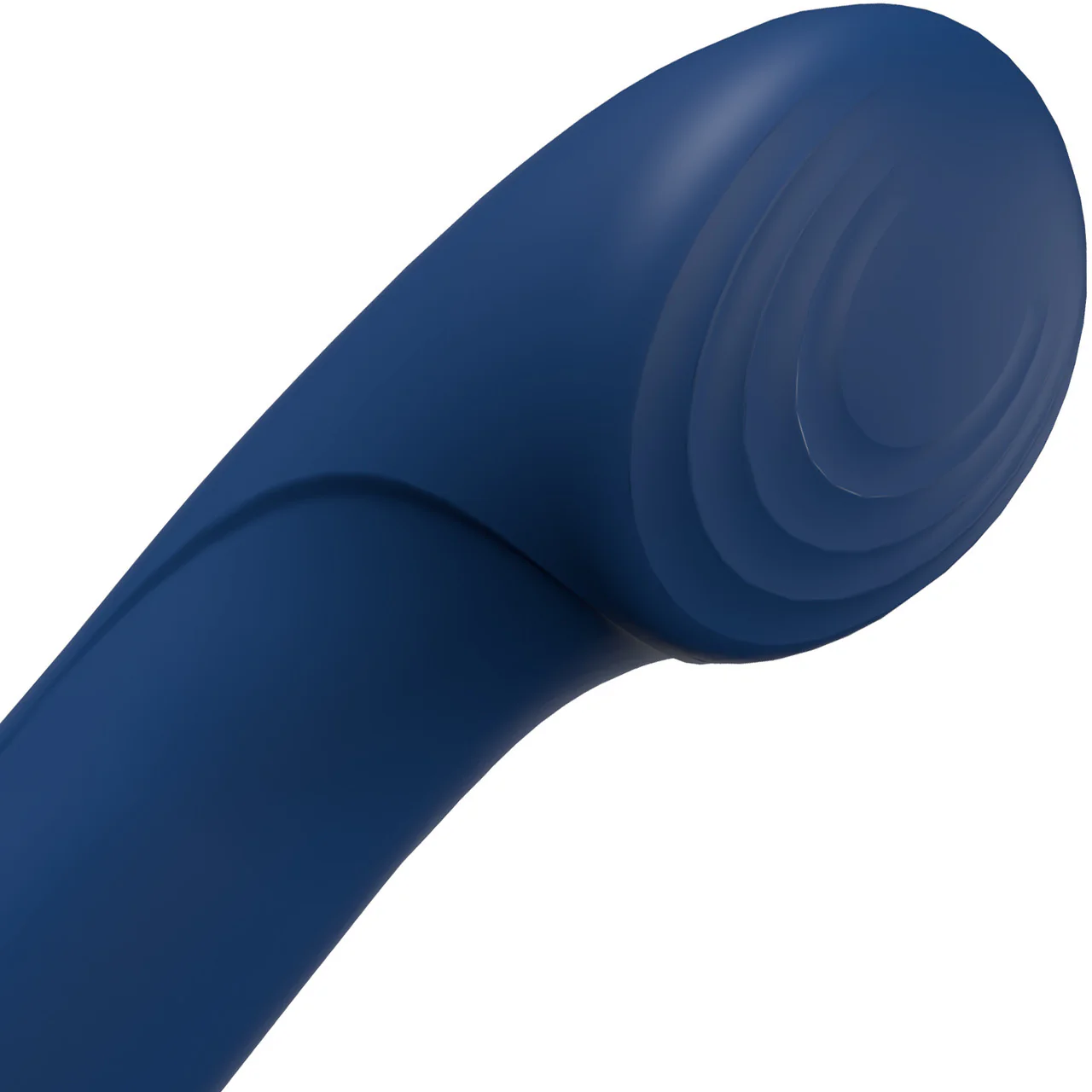 PrimO G-Spot Rechargeable Silicone Vibrator By Screaming O - Blueberry - Image 3