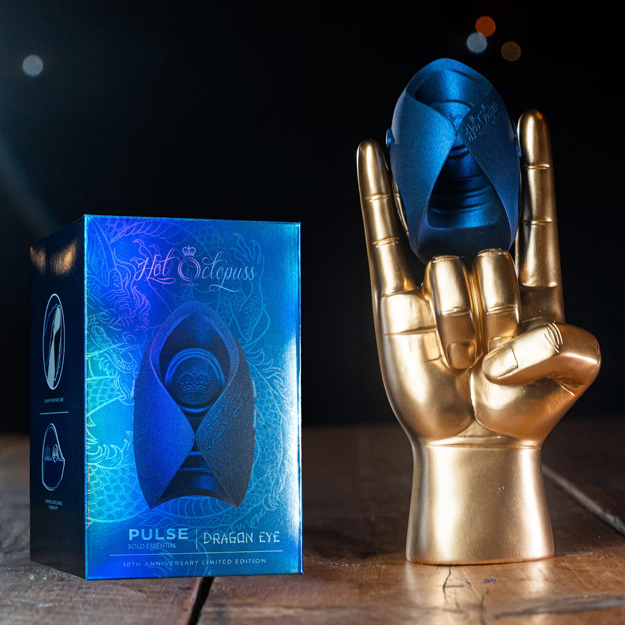 PULSE SOLO ESSENTIAL DRAGON EYE Oscillating Penis Masturbator by Hot Octopuss - Limited Edition - Image 12