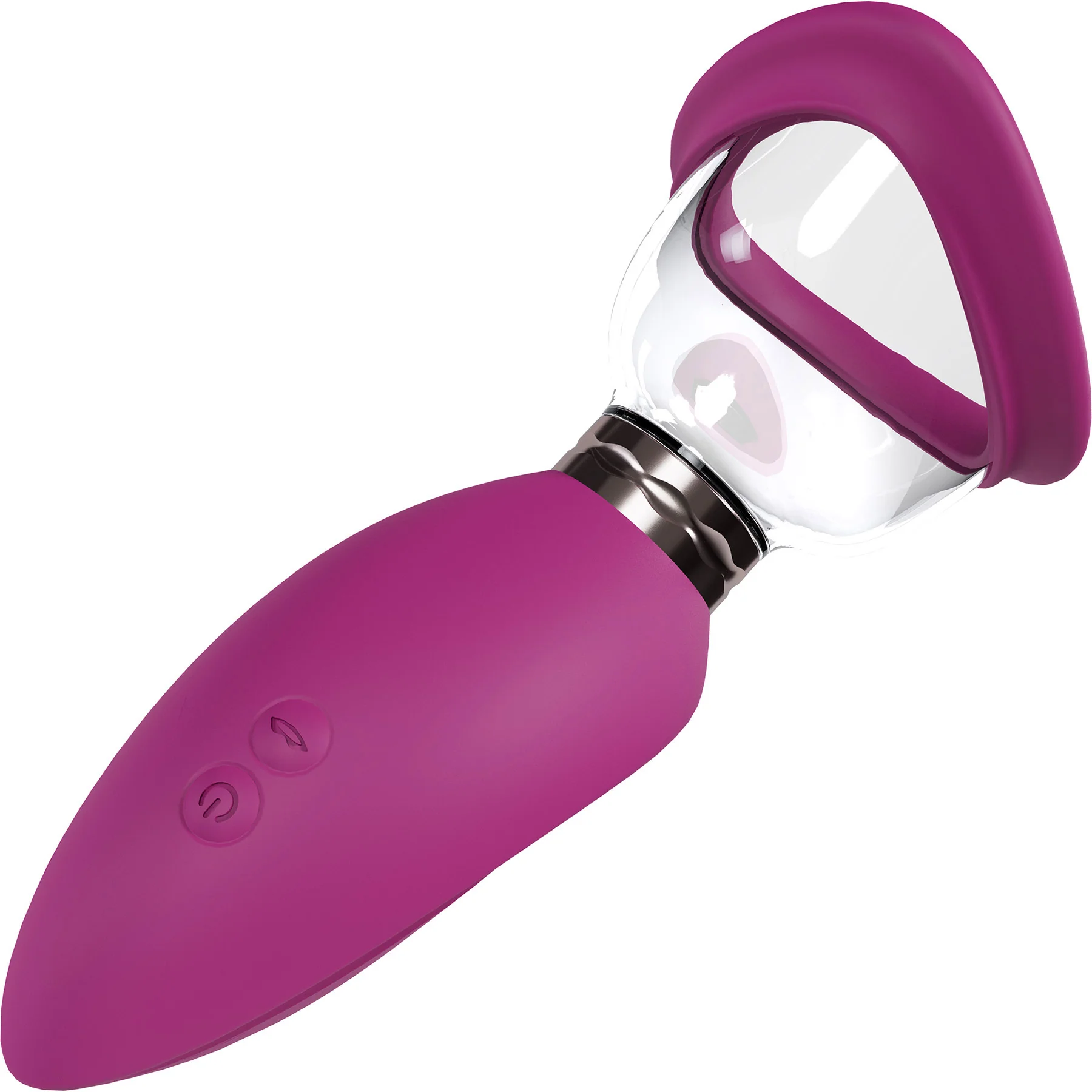 Pumped Arousing Automatic 5-Speed Silicone Vulva, Clitoris, Nipple & Breast Pump - Image 2