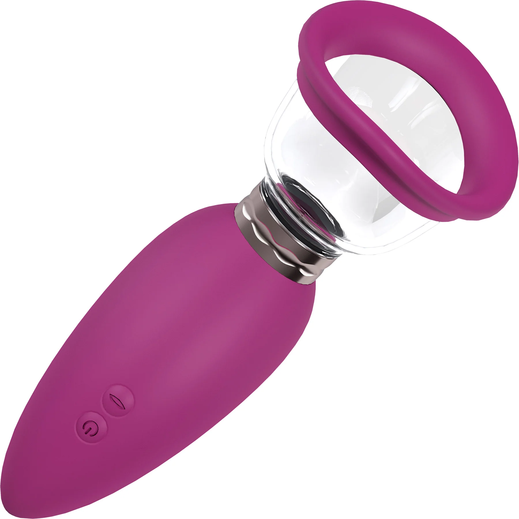Pumped Arousing Automatic 5-Speed Silicone Vulva, Clitoris, Nipple & Breast Pump - Image 4