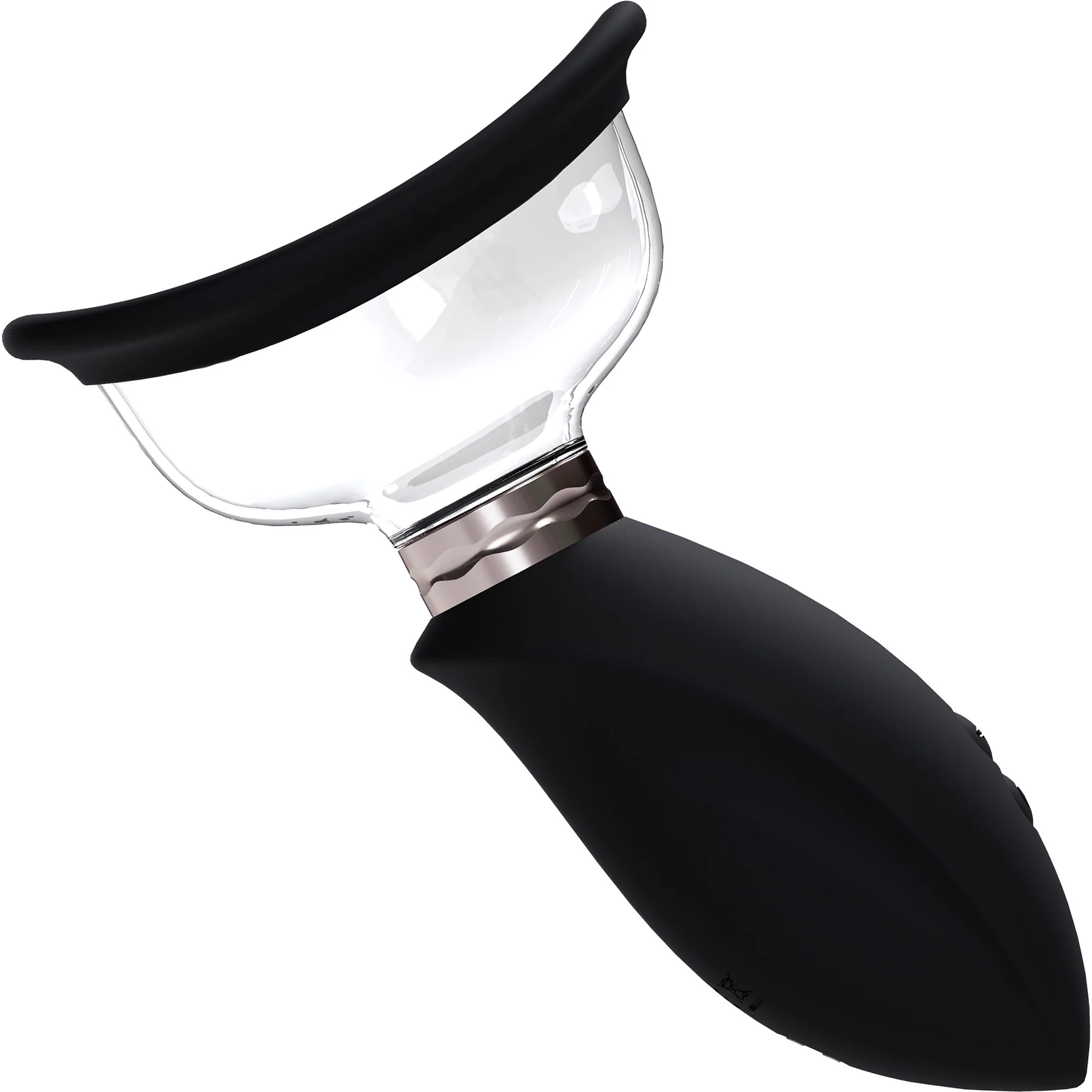 Pumped Arousing Automatic 5-Speed Silicone Vulva, Clitoris, Nipple & Breast Pump - Image 7