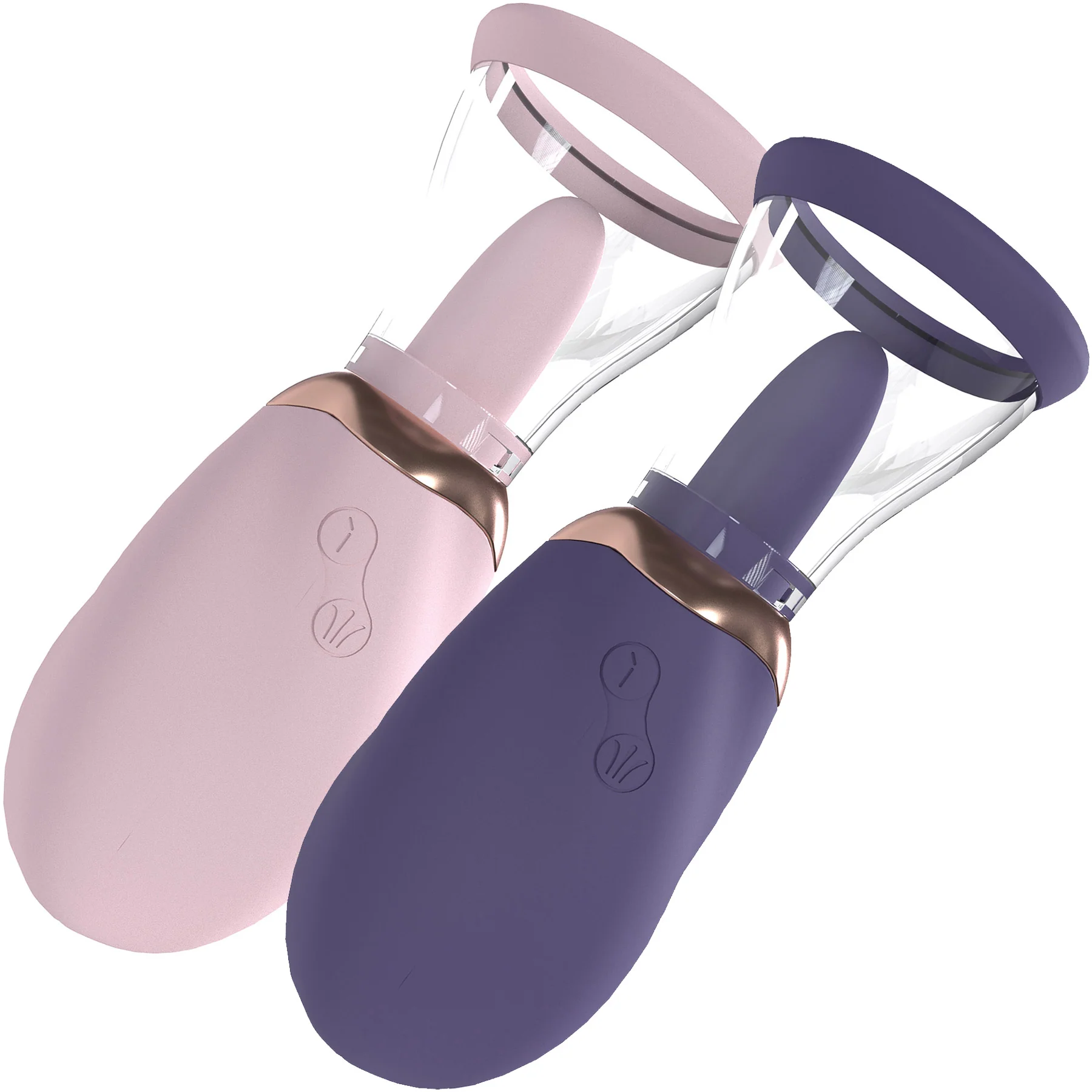 Pumped Boost Automatic 13-Speed Silicone Vulva & Breast Pump With Tongue