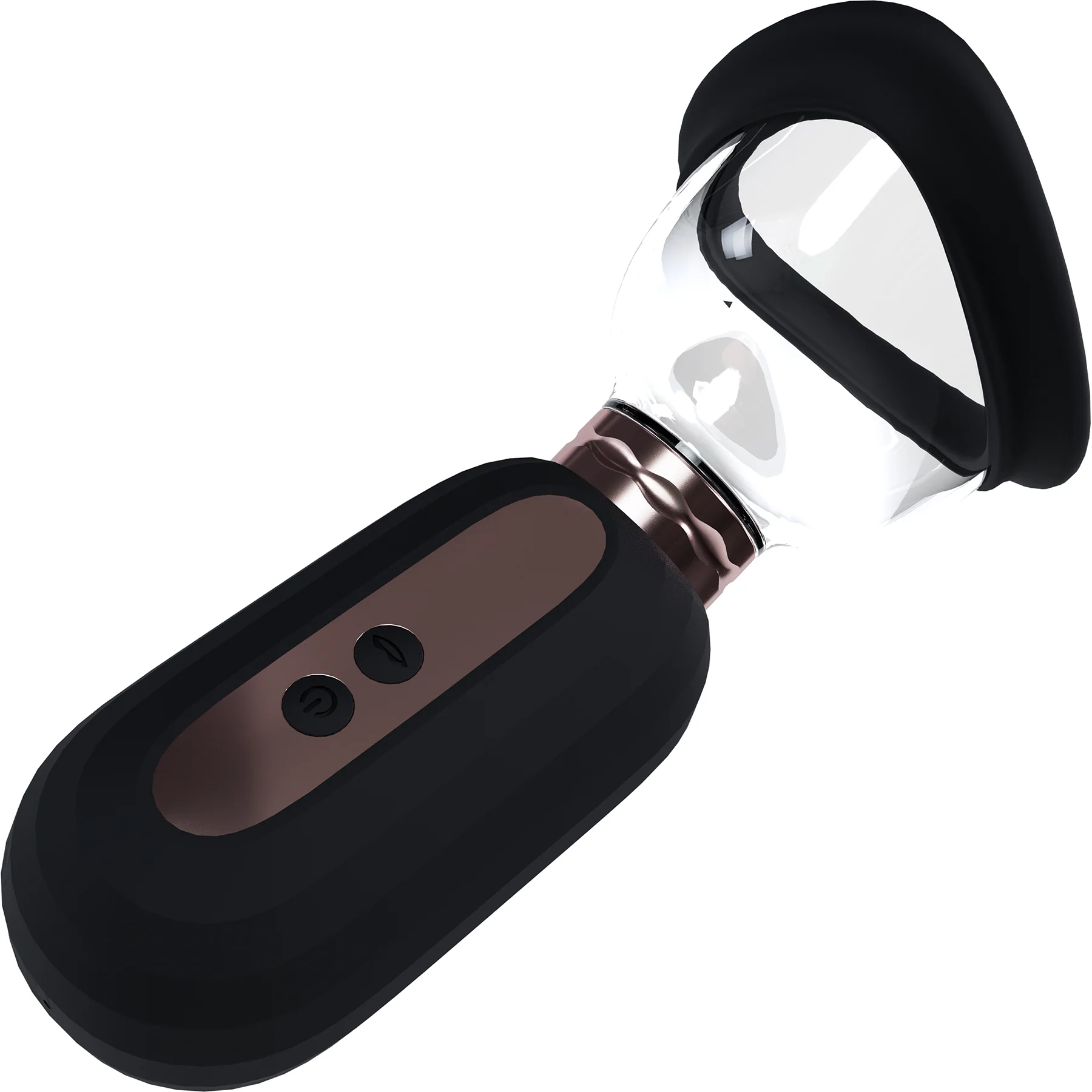 Pumped Dazzling Automatic Silicone Vulva, Clitoris & Breast Pump By Shots - Image 3