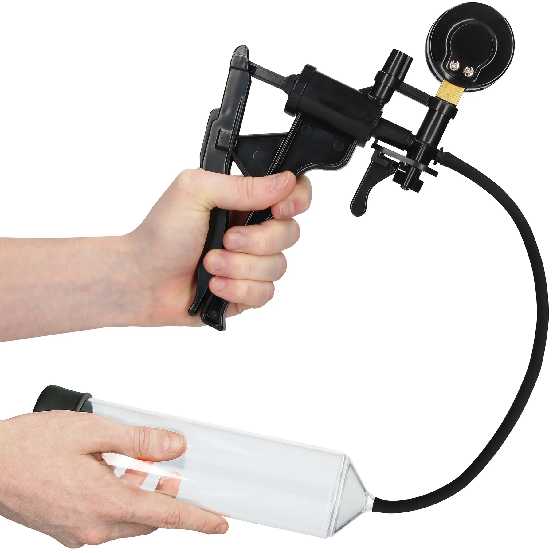 Pumped Elite Beginner Penis Pump With PSI Gauge By Shots - Image 3