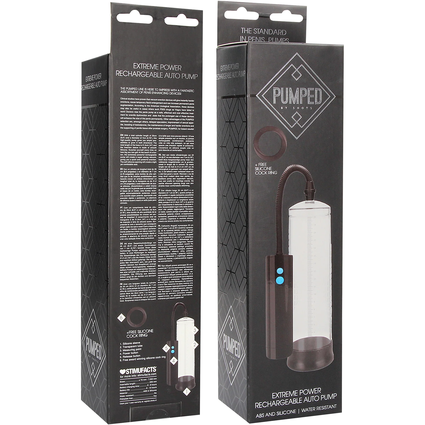 Pumped Extreme Power Rechargeable Auto Penis Pump - Image 23