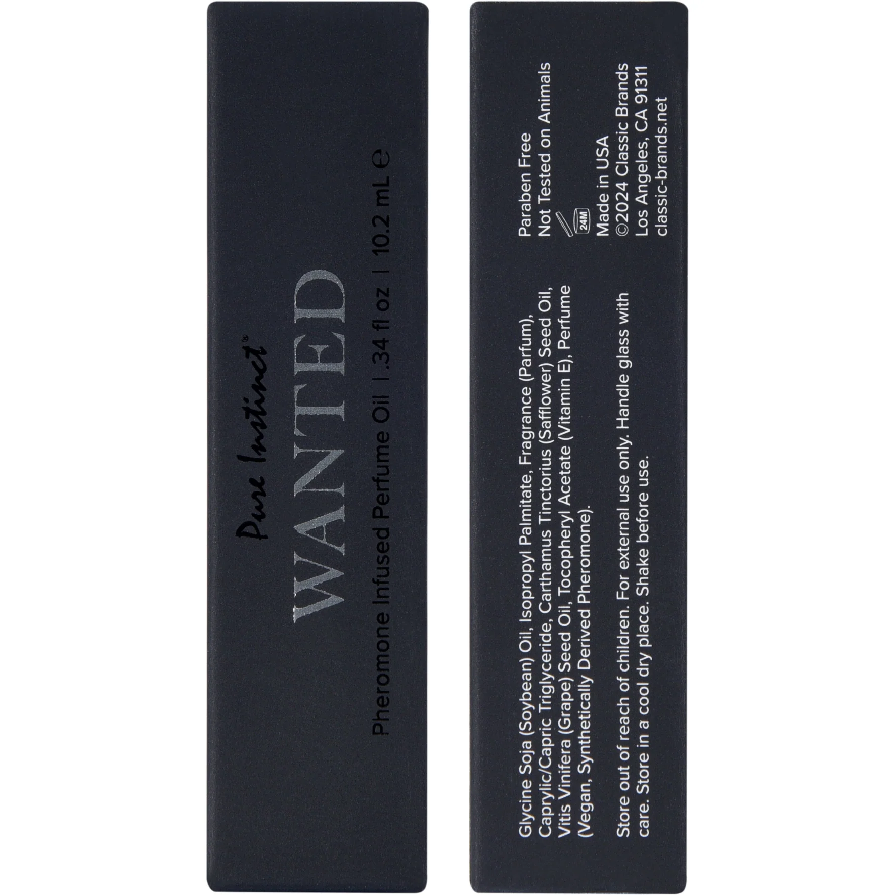 Pure Instinct Black Collection Pheromone Infused Perfume Oil Roll-On .34 oz - Image 10