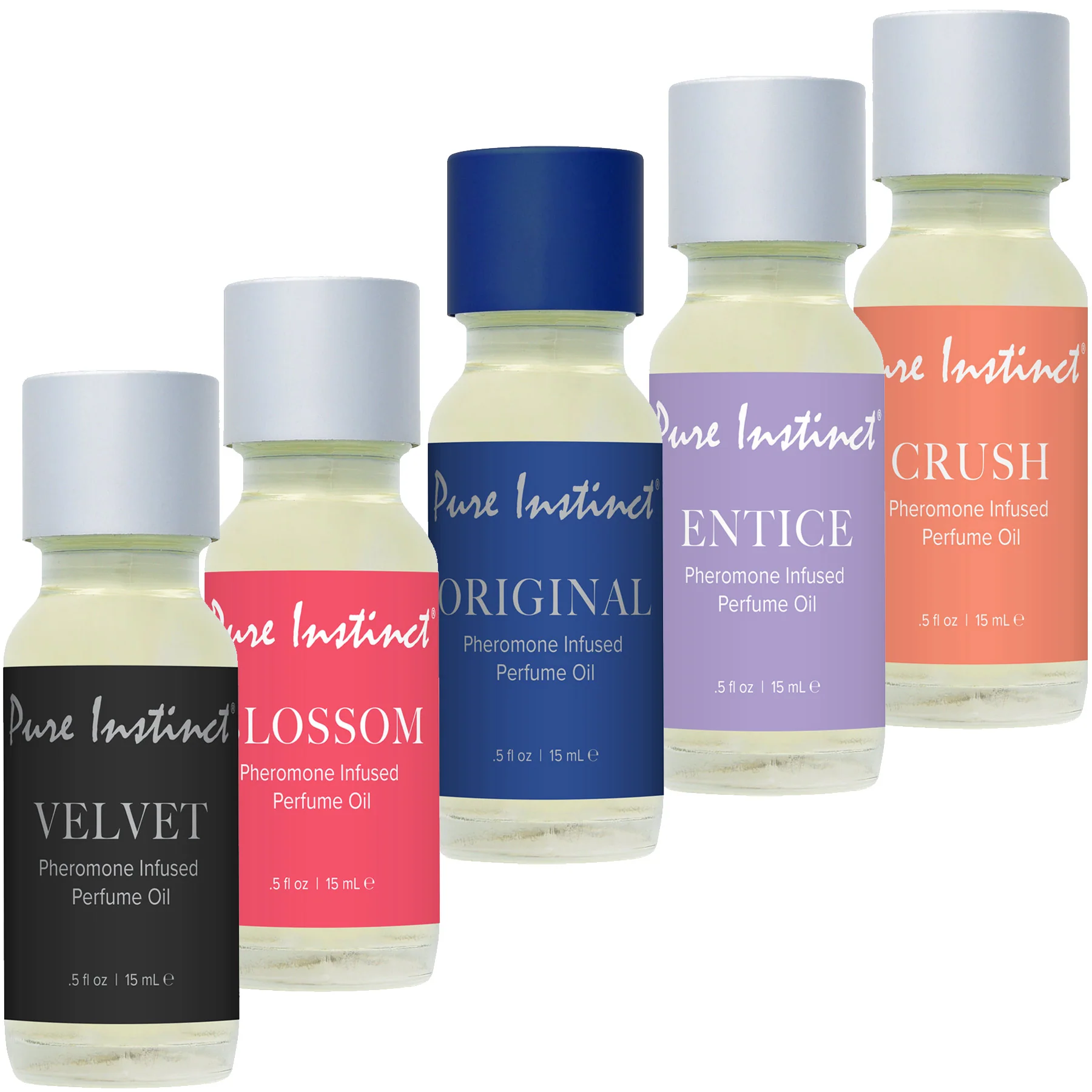 Pure Instinct Pheromone Infused Perfume Oil - Crush .5 oz - Image 4