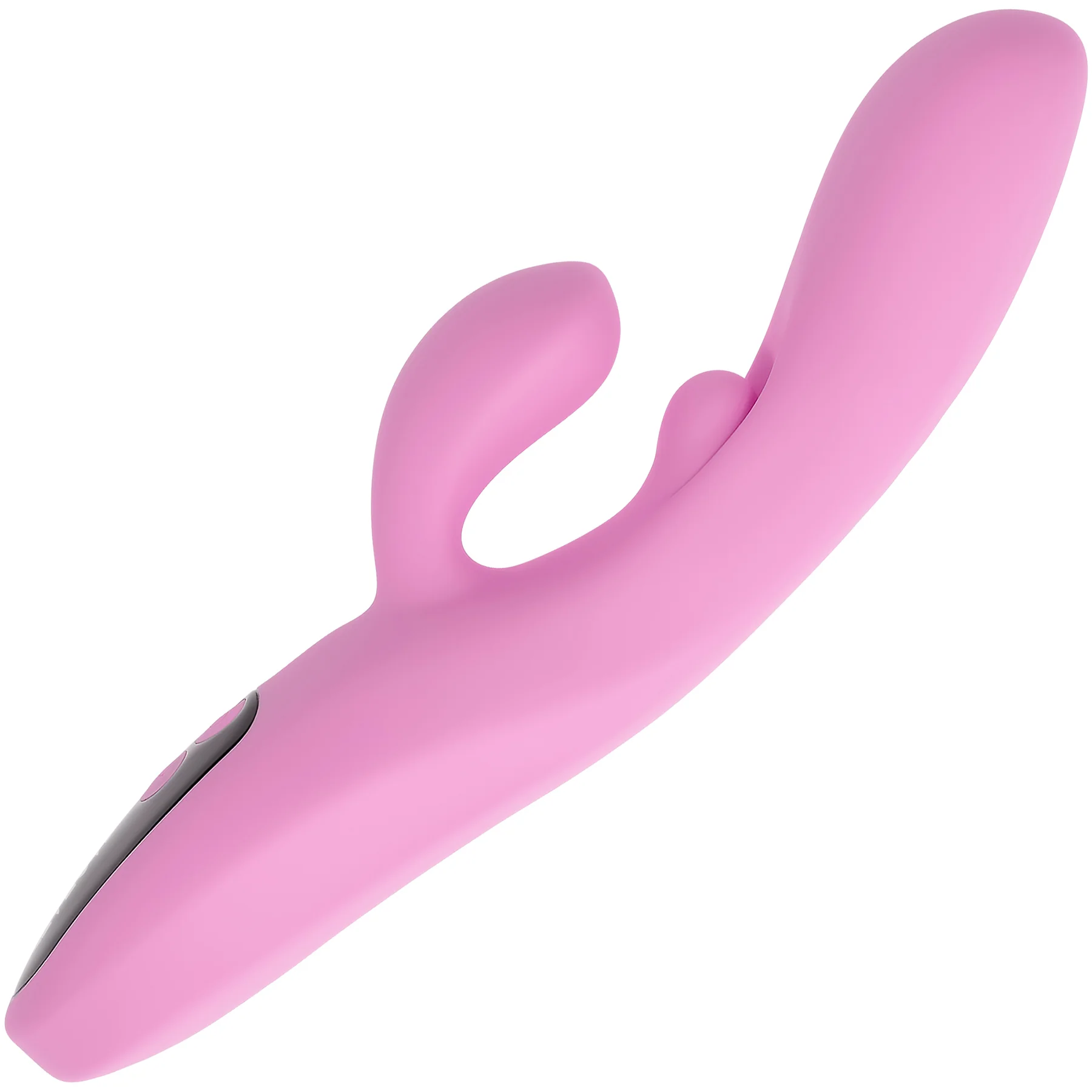 Push The Button Silicone Rabbit Vibrator With G-Spot Bud By Evolved Novelties - Image 9