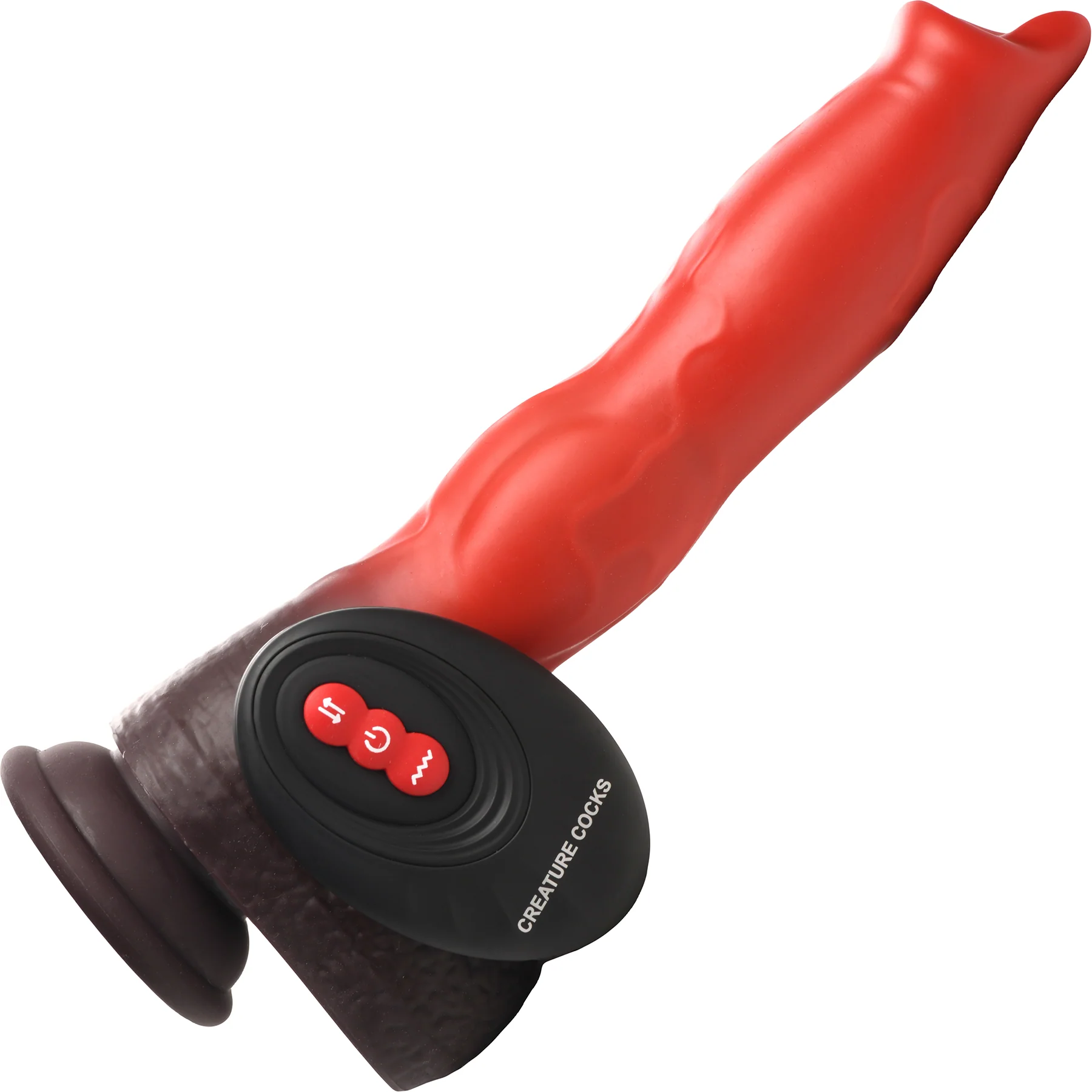 Ramming Hound 8.8" Thrusting & Vibrating Rechargeable Silicone Dildo By Creature Cocks - Image 7
