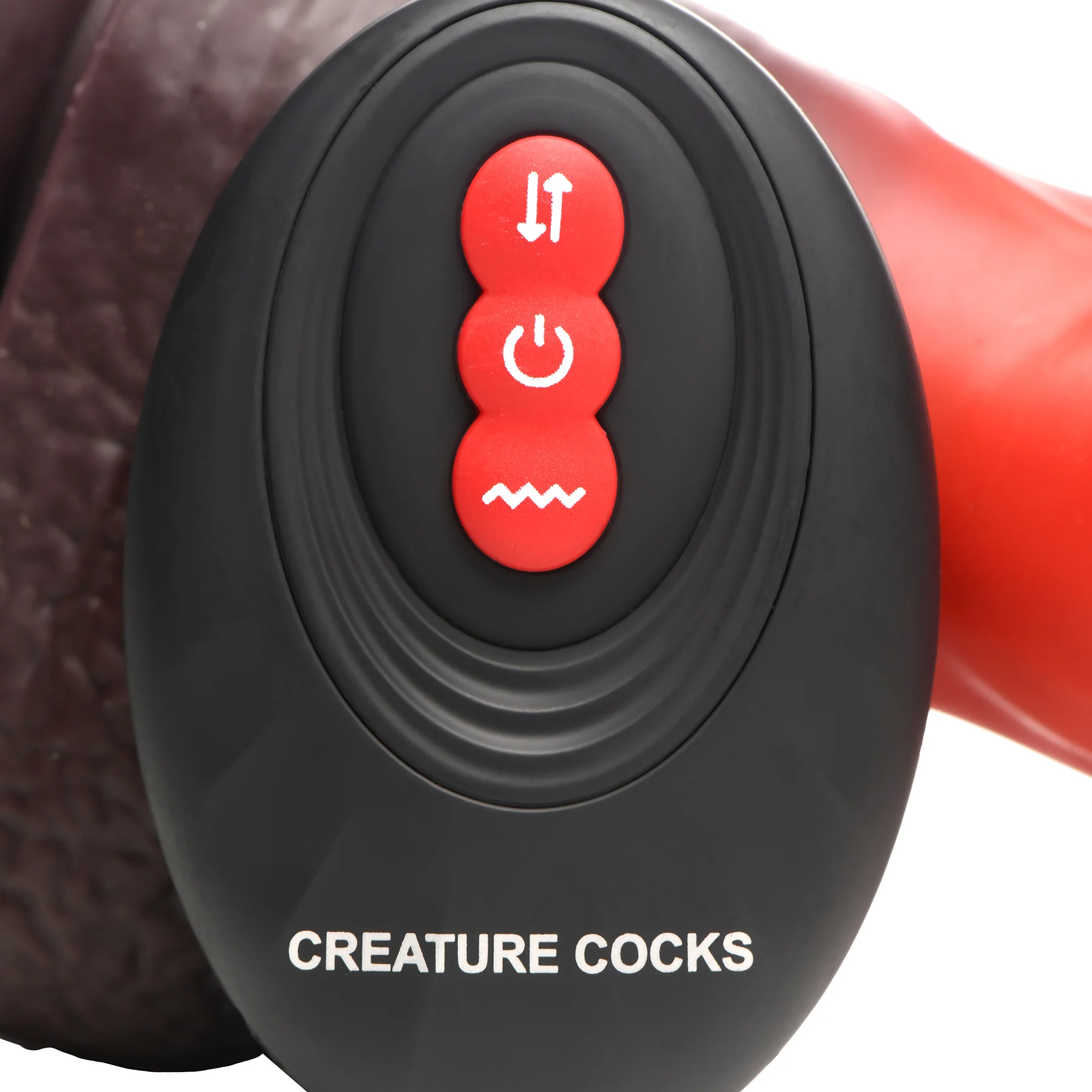 Ramming Hound 8.8" Thrusting & Vibrating Rechargeable Silicone Dildo By Creature Cocks - Image 8