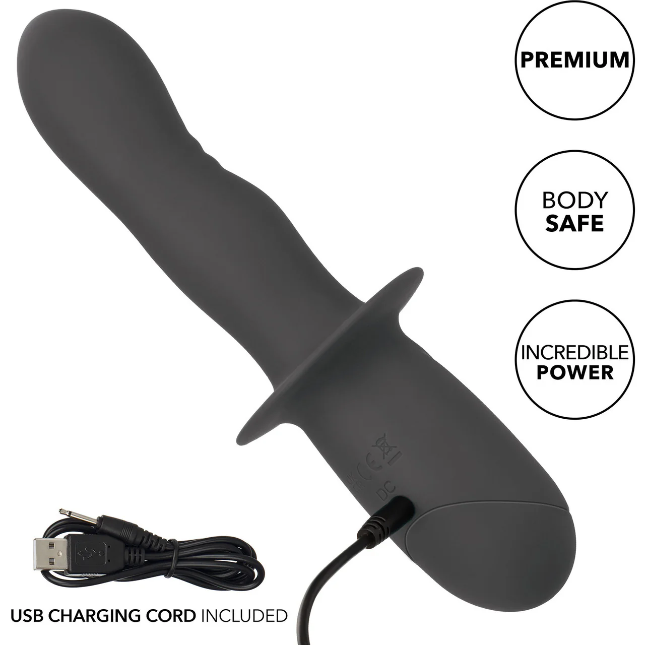 Ramrod Rocking Rechargeable Waterproof Silicone Vibrating Anal Probe By CalExotics - Image 9