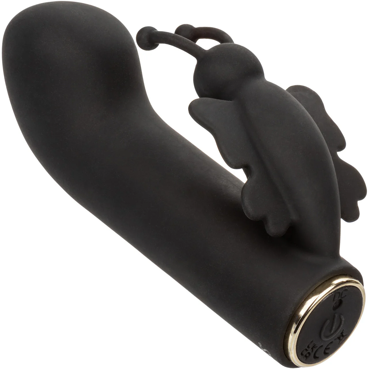 Raven Butterfly Rechargeable Waterproof Silicone Mini Dual Stimulation Vibrator By CalExotics - Image 4