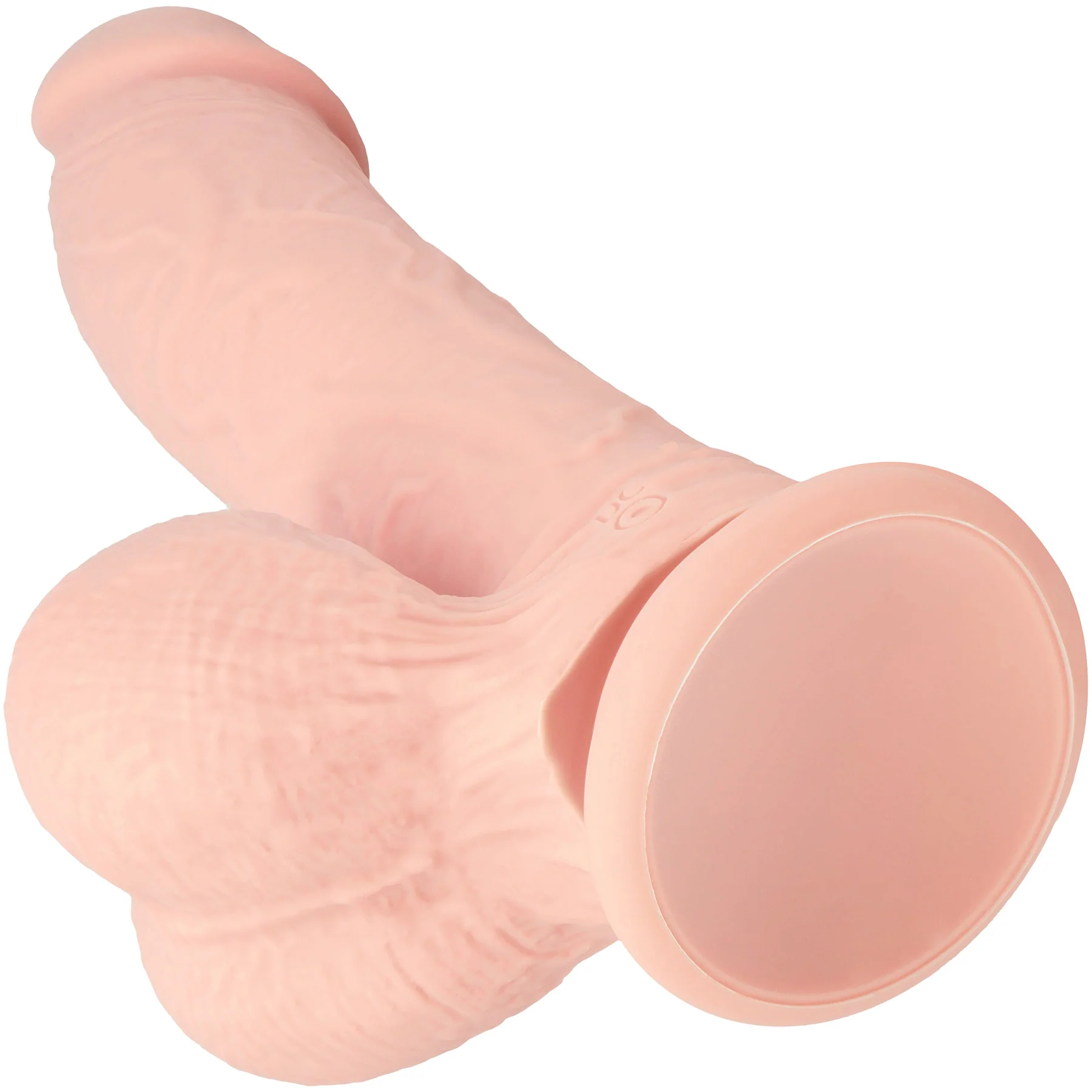 RealRock® 8" Realistic Dual Density Vibrating Silicone Dildo With Weighted Balls - Image 16