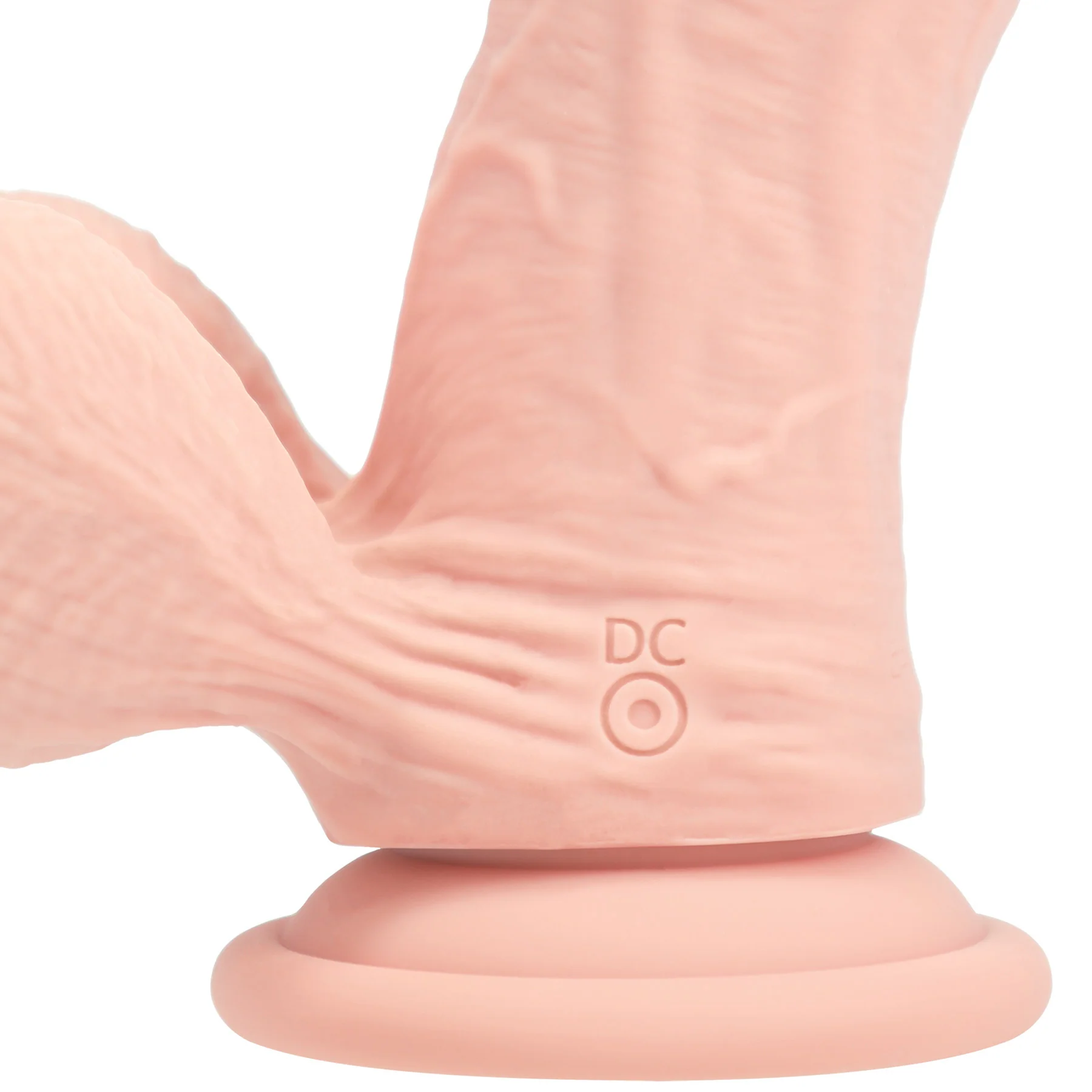 RealRock® 8" Realistic Dual Density Vibrating Silicone Dildo With Weighted Balls - Image 18