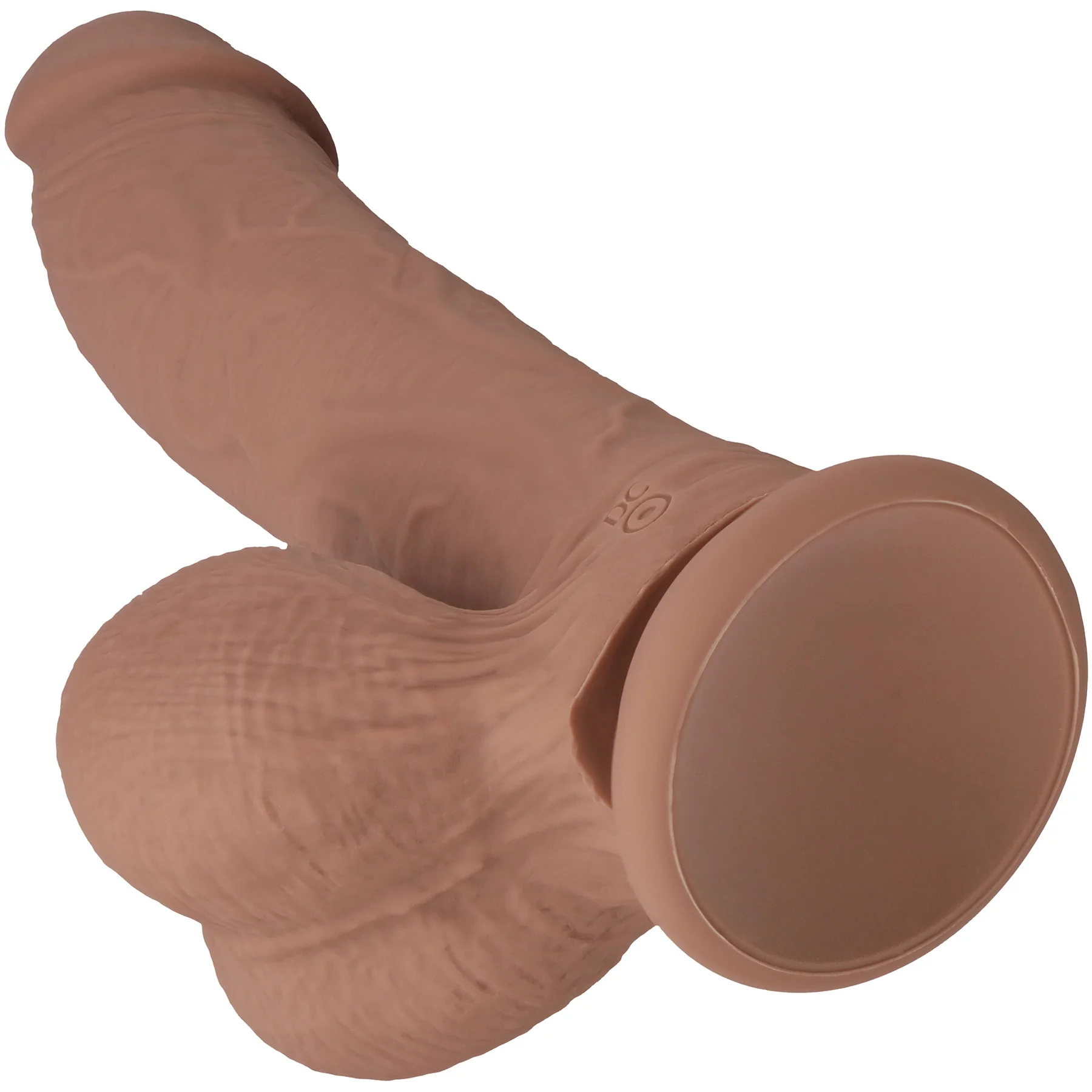 RealRock® 8" Realistic Dual Density Vibrating Silicone Dildo With Weighted Balls - Image 25
