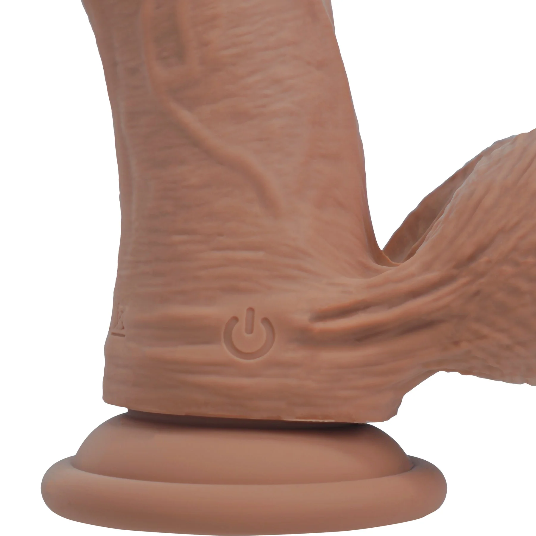 RealRock® 8" Realistic Dual Density Vibrating Silicone Dildo With Weighted Balls - Image 26