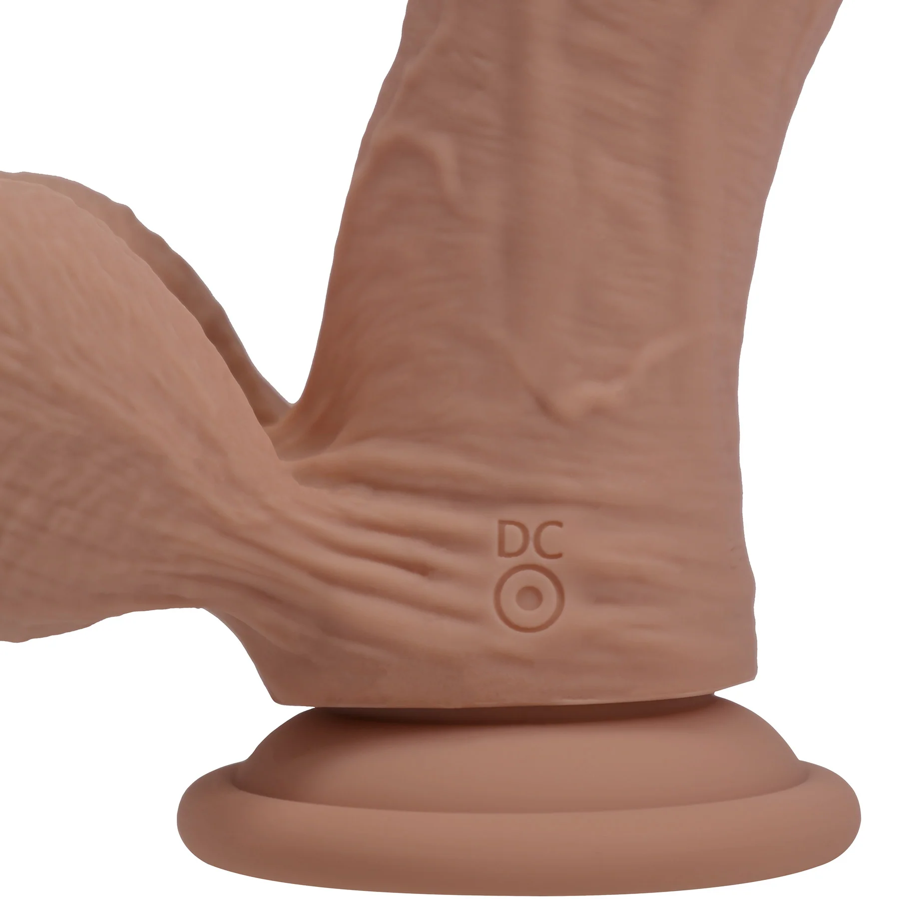 RealRock® 8" Realistic Dual Density Vibrating Silicone Dildo With Weighted Balls - Image 27