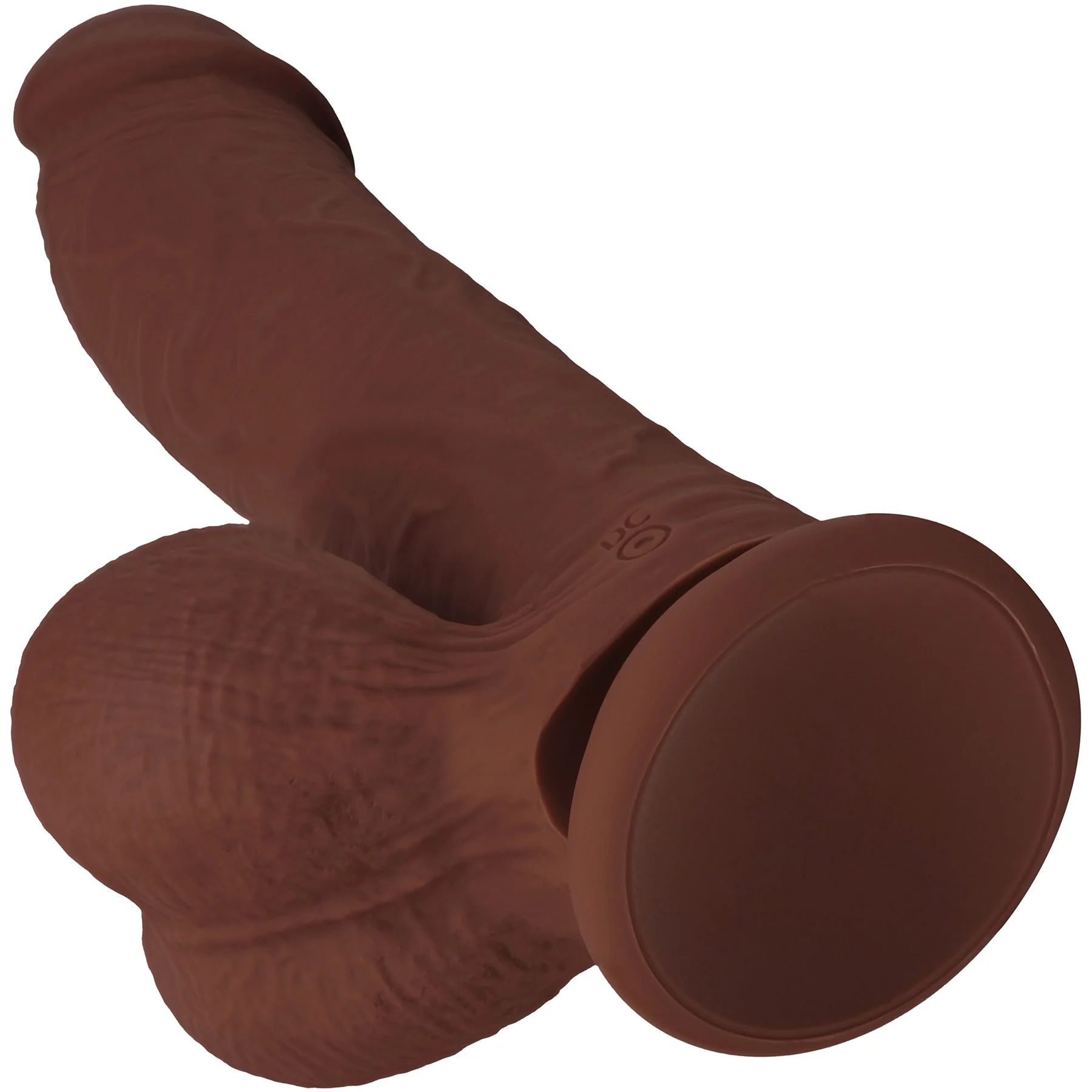 RealRock® 8" Realistic Dual Density Vibrating Silicone Dildo With Weighted Balls - Image 7