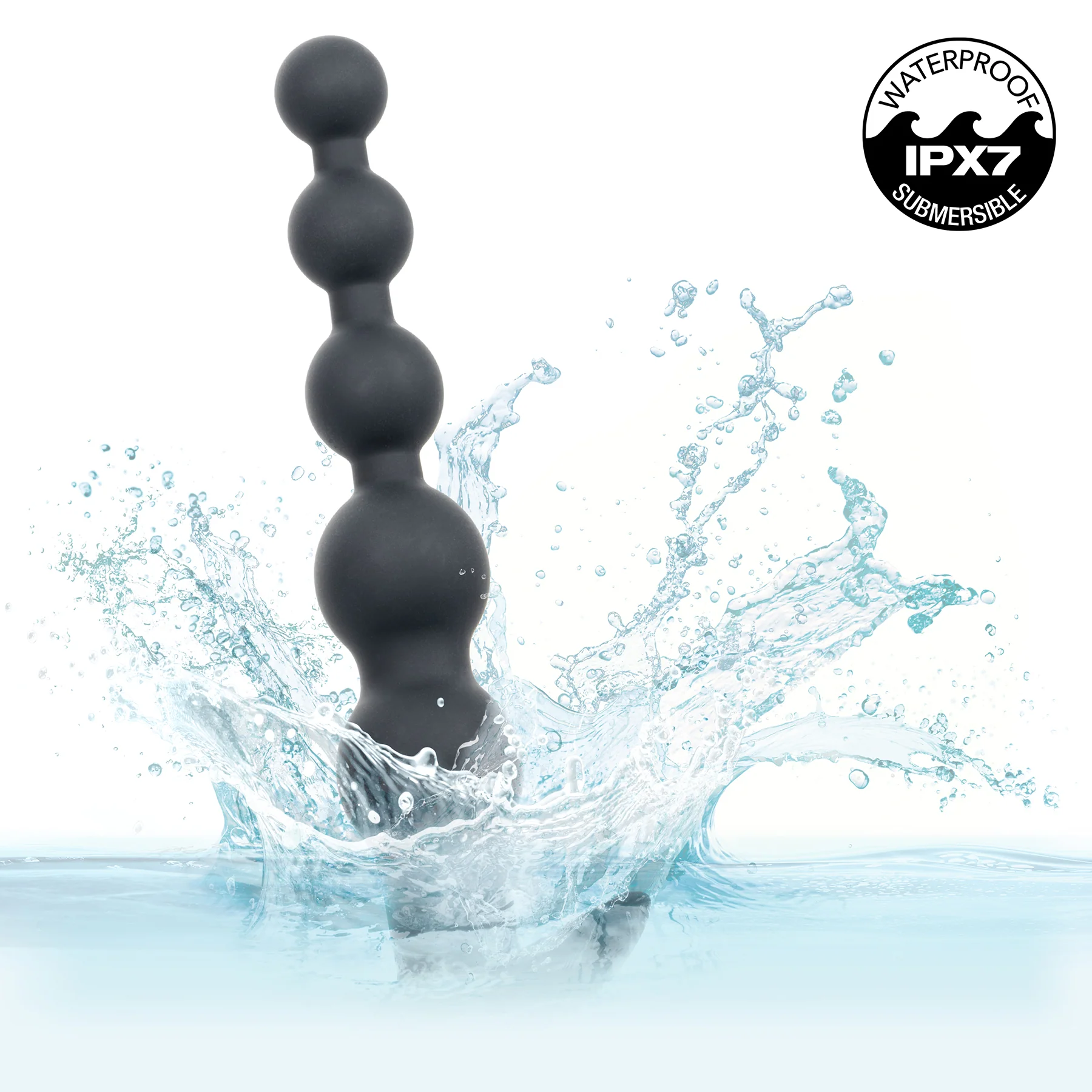 Rechargeable X-5 Silicone Power Beads Vibrating Flexible Anal Beads - Image 5