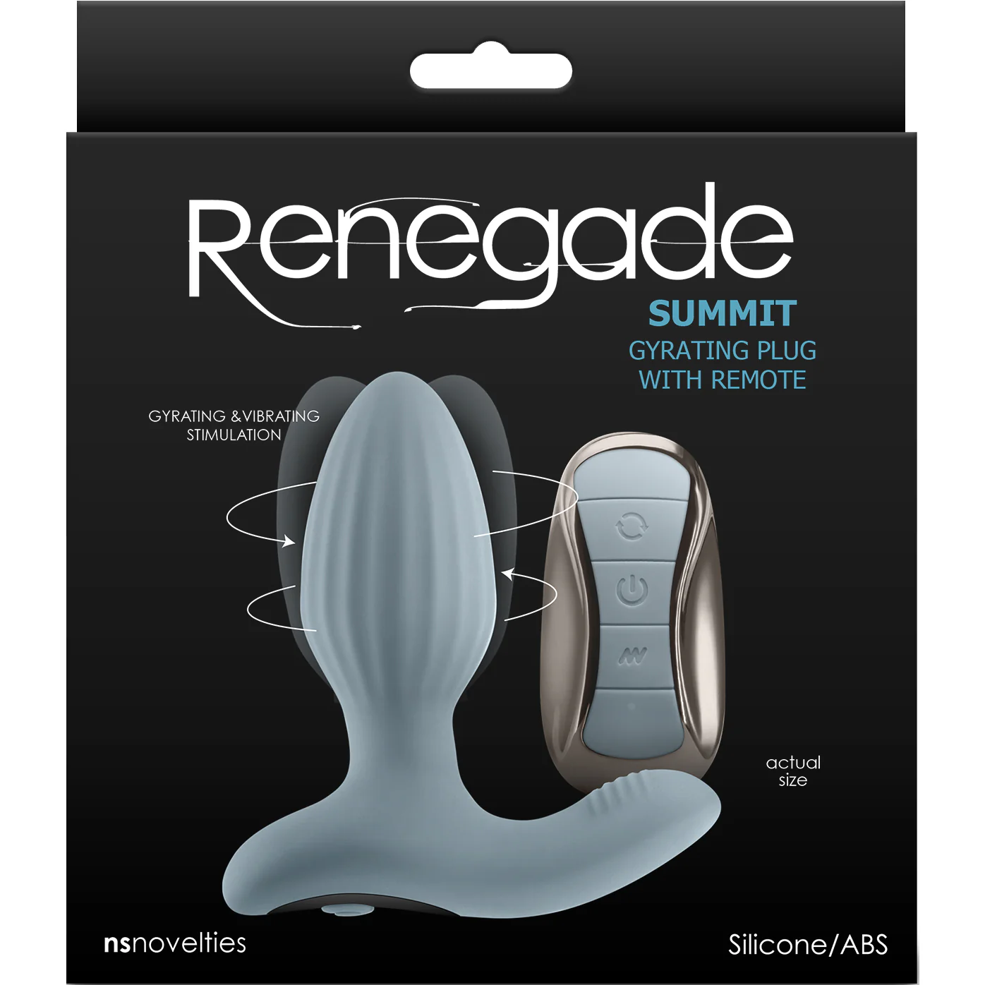 Renegade Summit Rechargeable Silicone Prostate Stimulator With Remote - Image 3