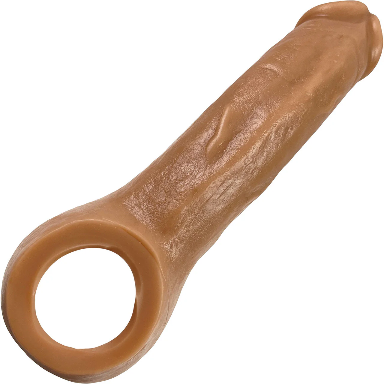 Ride On Silicone Penis Extender By Vixen - Caramel - Image 3