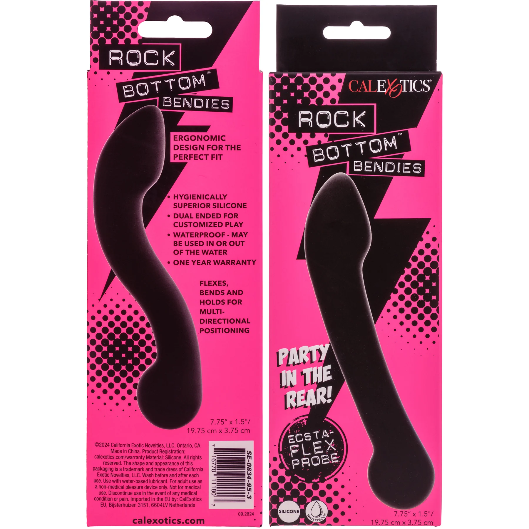 Rock Bottom™ Bendies Ecsta-Flex Silicone Probe By CalExotics - Image 5