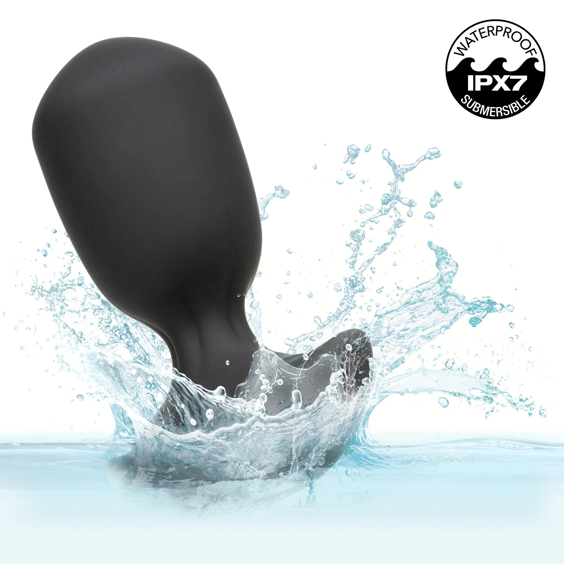 Rock Bottom™ Rumbling Torpedo Probe Silicone Vibrating Butt Plug - Image 4