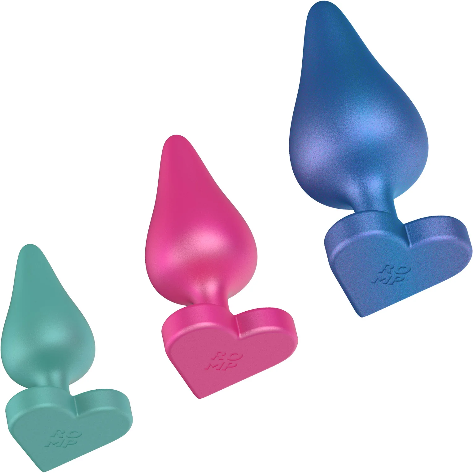 ROMP Luster Silicone Butt Plug Set - Image 3
