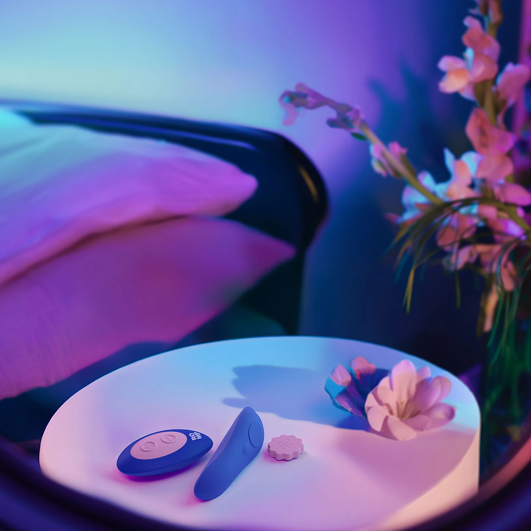 ROMP Party Rechargeable Silicone Panty Vibrator With Remote - Image 4